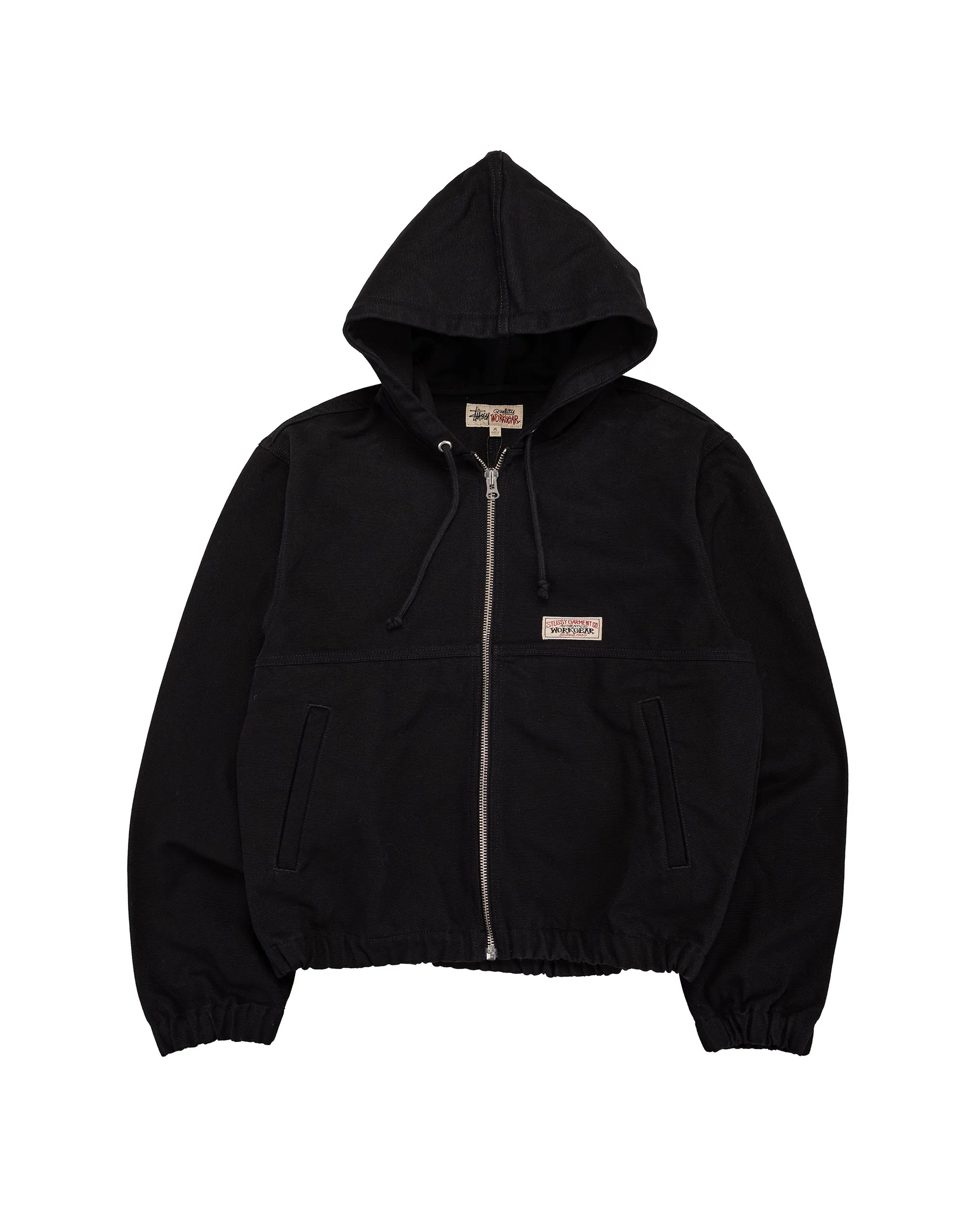 Stüssy Work Jacket Unlined Canvas Black sold by Lost & Found