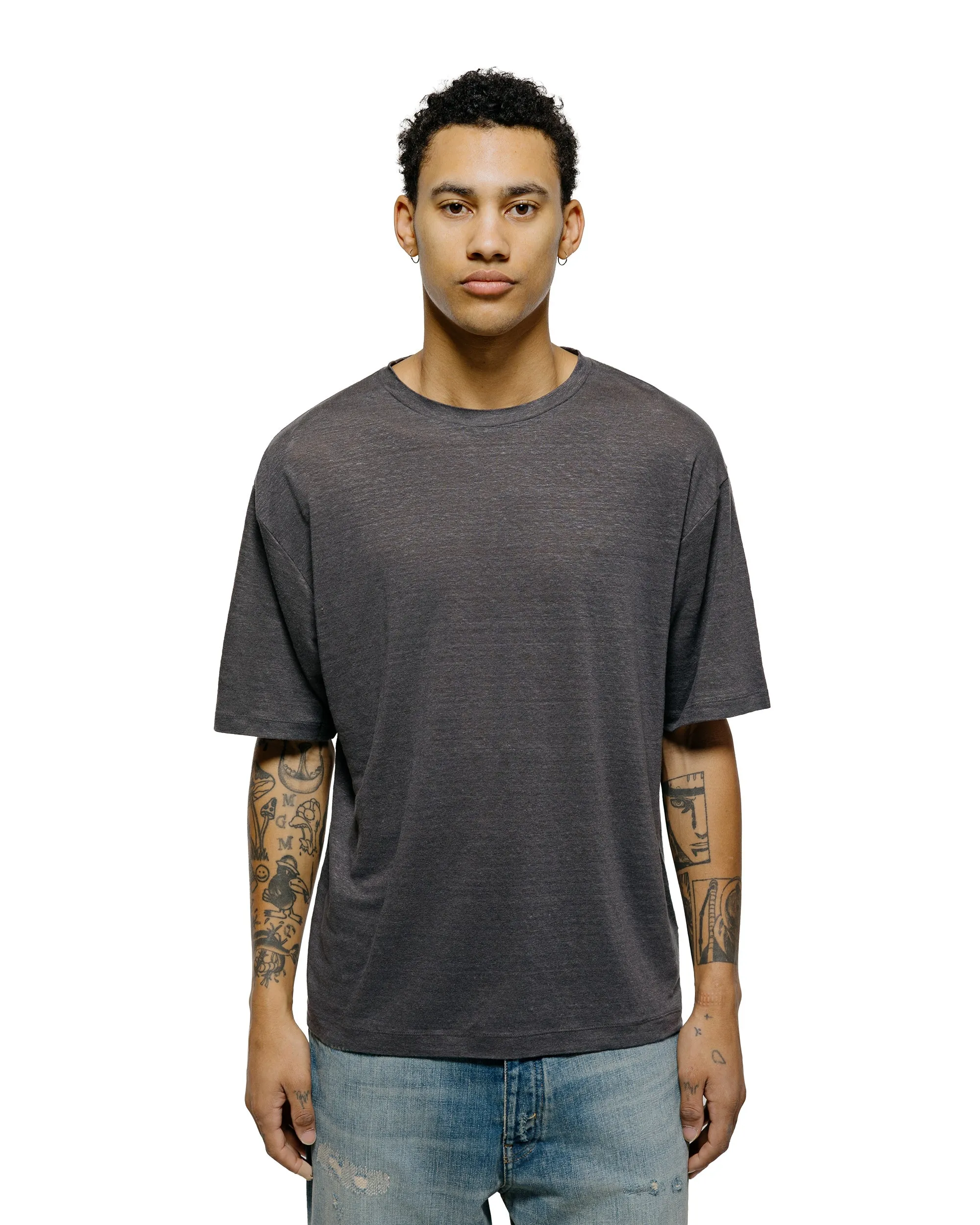 Batoner Normandy Linen T-Shirt Gray sold by Lost & Found product image thumbnail 2