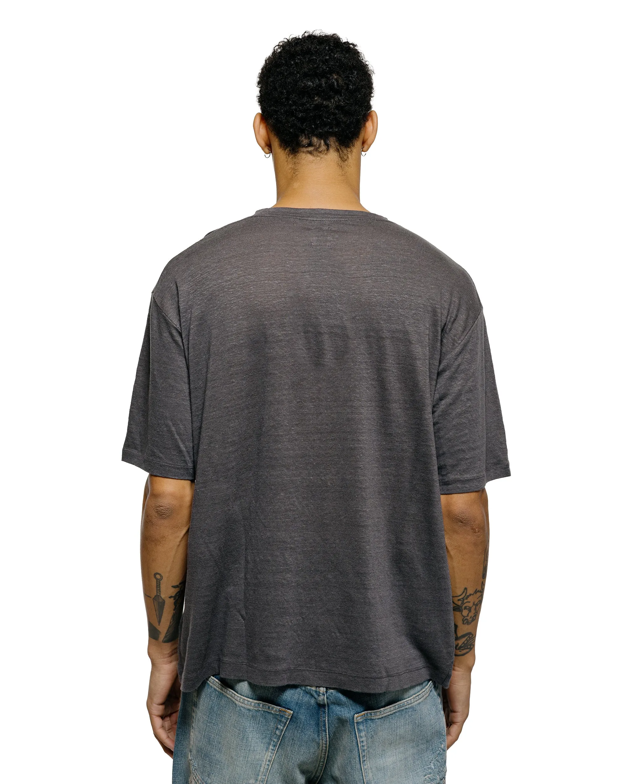 Batoner Normandy Linen T-Shirt Gray sold by Lost & Found product image thumbnail 3