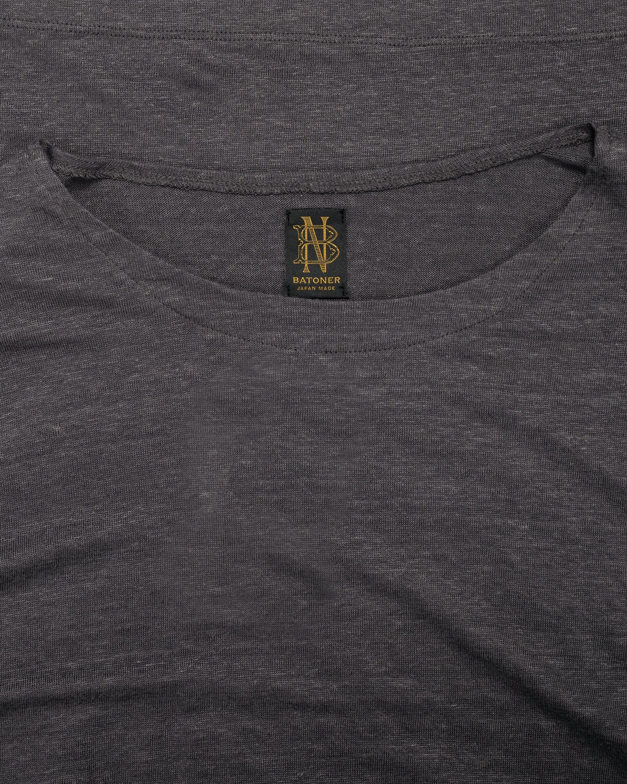 Batoner Normandy Linen Basque Shirt Gray sold by Lost & Found product image thumbnail 5