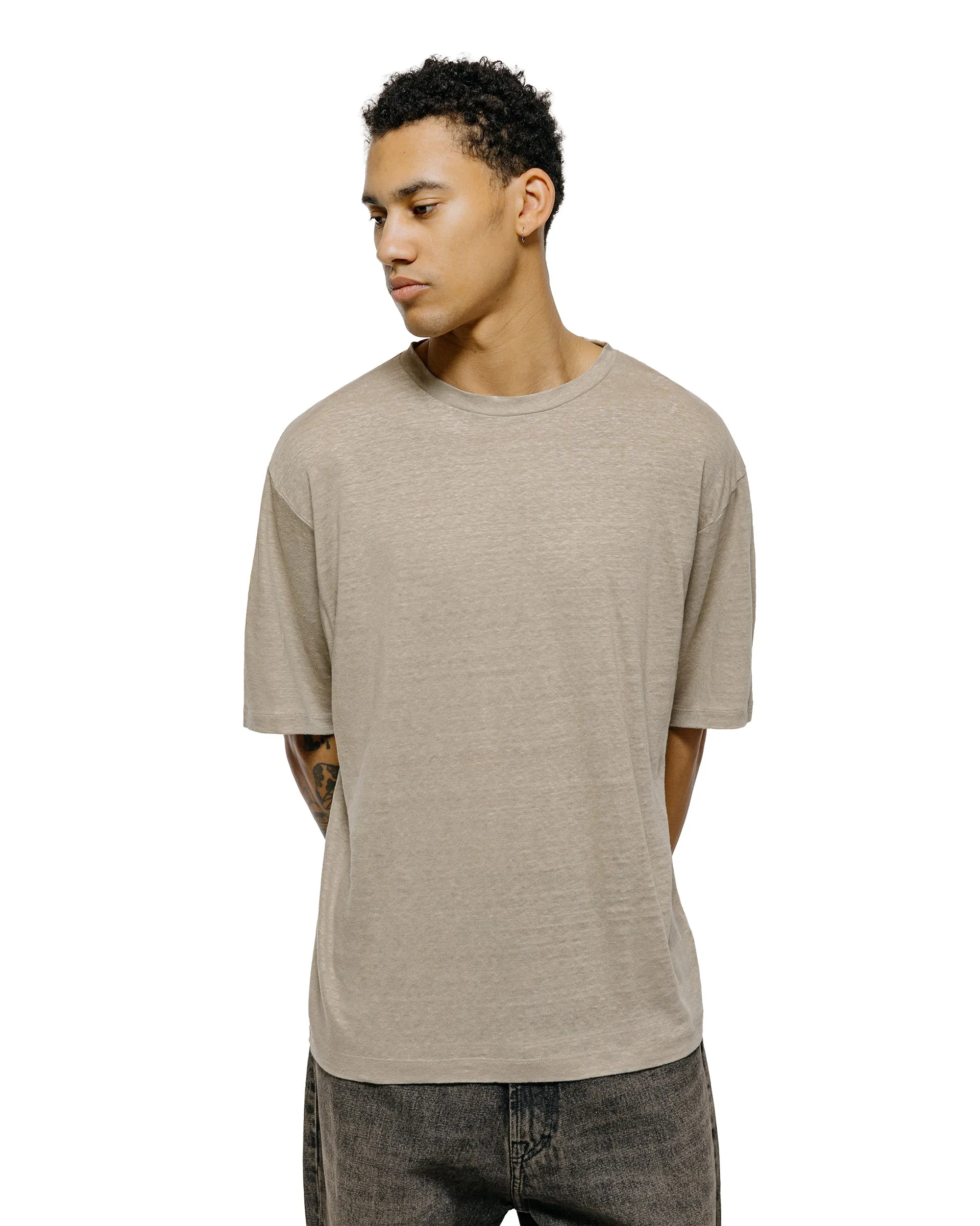 Batoner Normandy Linen T-Shirt Taupe sold by Lost & Found product image thumbnail 2