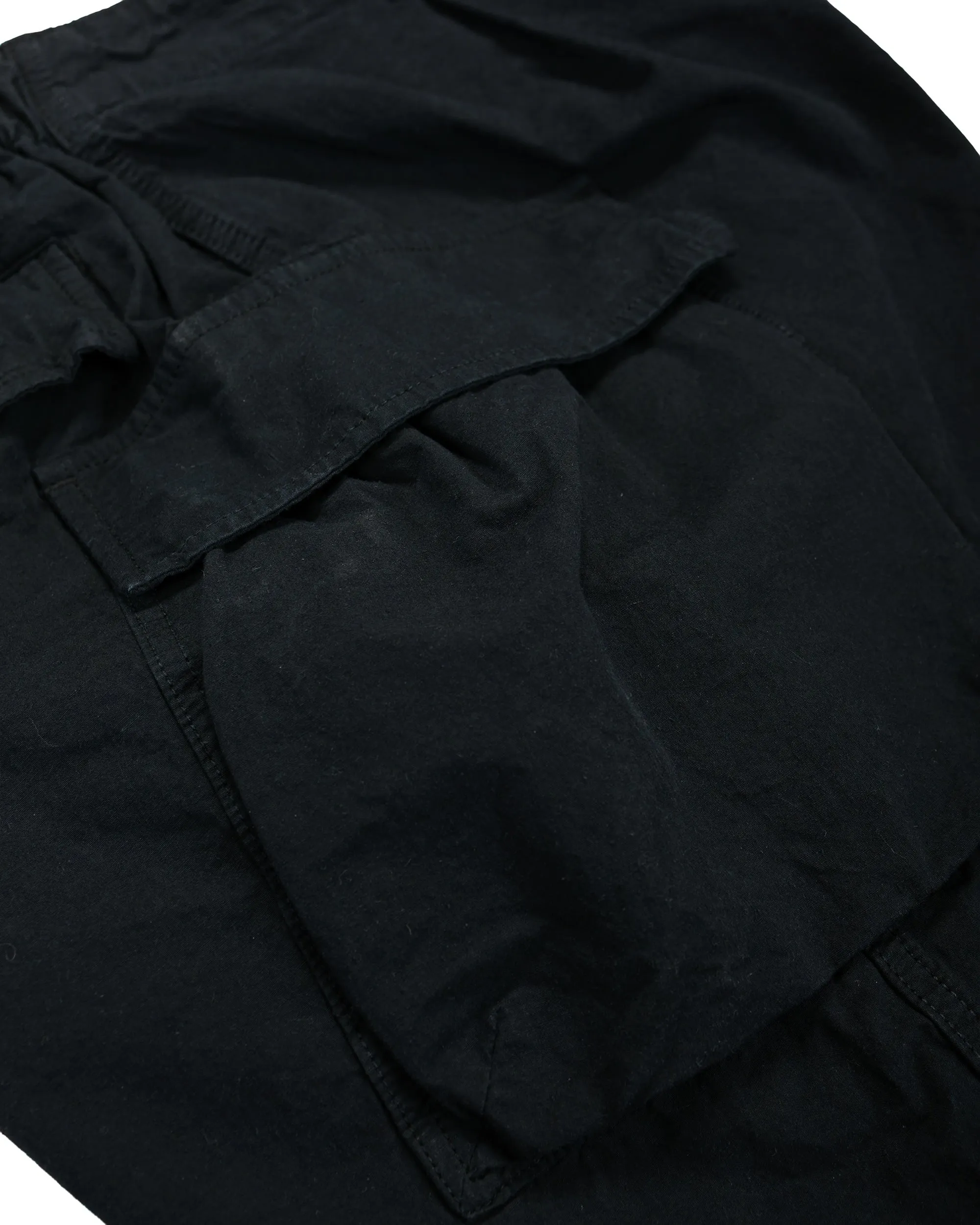 Sage de Cret CO/HEMP High Density Single Pleated Peg Top Pants Black sold by Lost & Found product image thumbnail 5