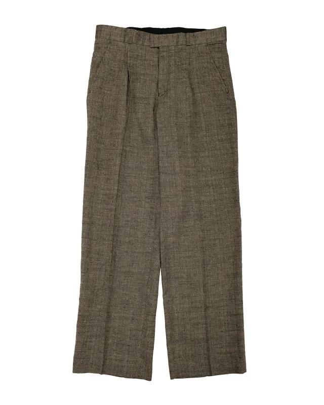Our Legacy Slack Trouser Deep Husk Soft Grain Weave sold by Lost & Found