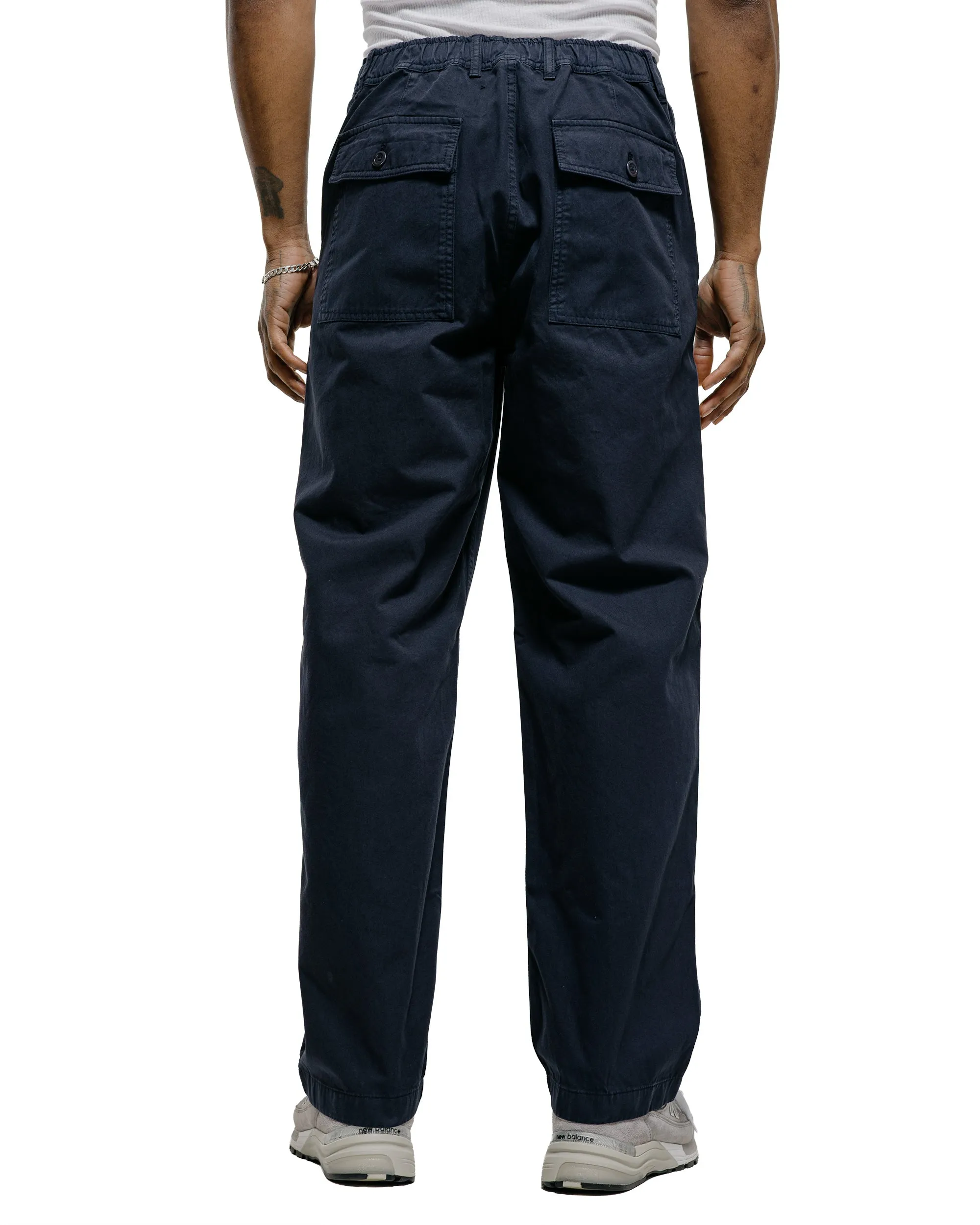 Norse Projects Kvitfjell Relaxed Cotton Twill Pant Dark Navy sold by Lost & Found product image thumbnail 3