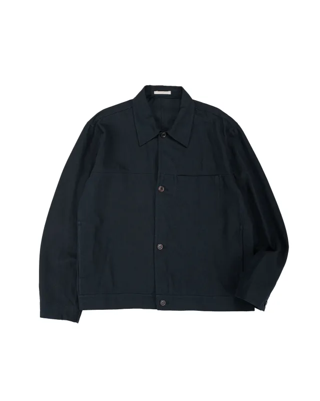 Norse Projects Arresskov Cotton Linen Twill Overshirt Dark Navy made by Norse Projects