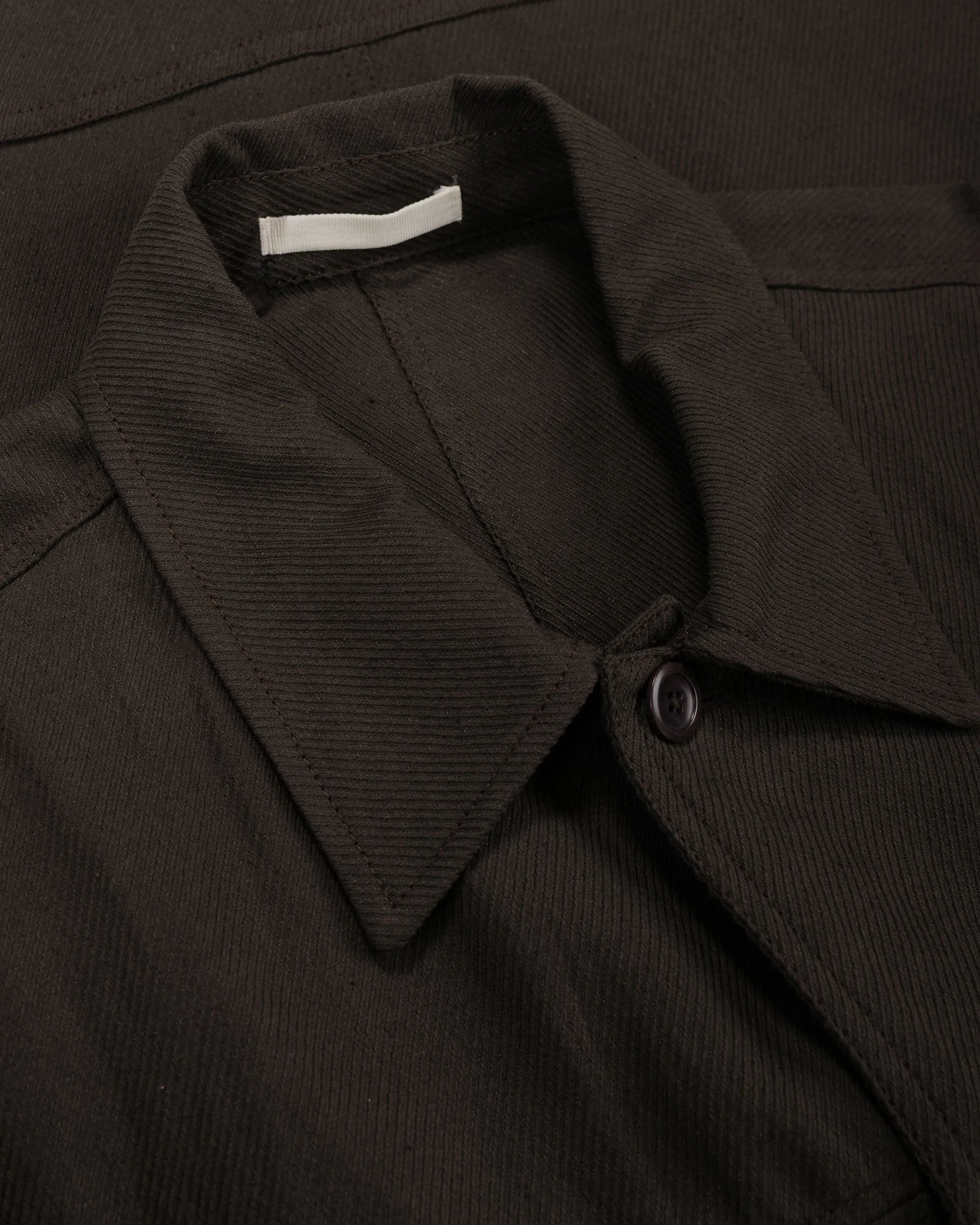 Norse Projects Arresskov Cotton Linen Twill Overshirt Delicioso Brown sold by Lost & Found product image thumbnail 5