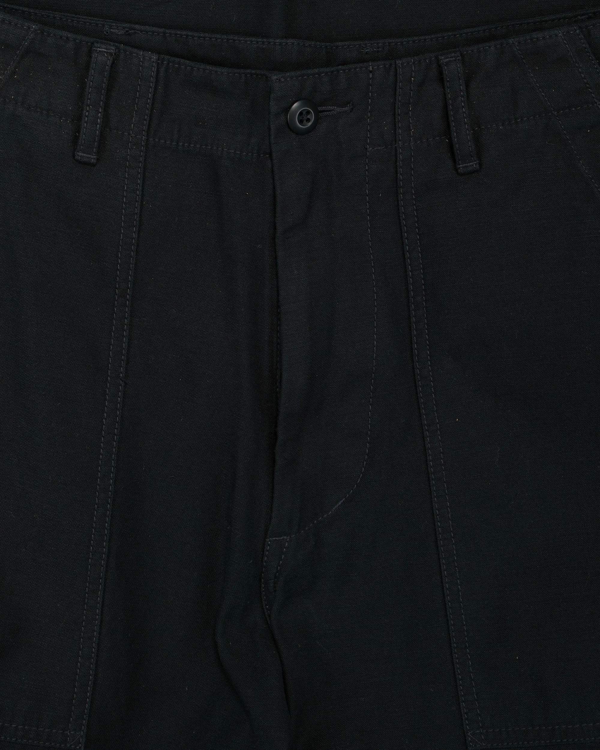 Beams Plus MIL Utility Trousers Reversed Sateen Black sold by Lost & Found product image thumbnail 5