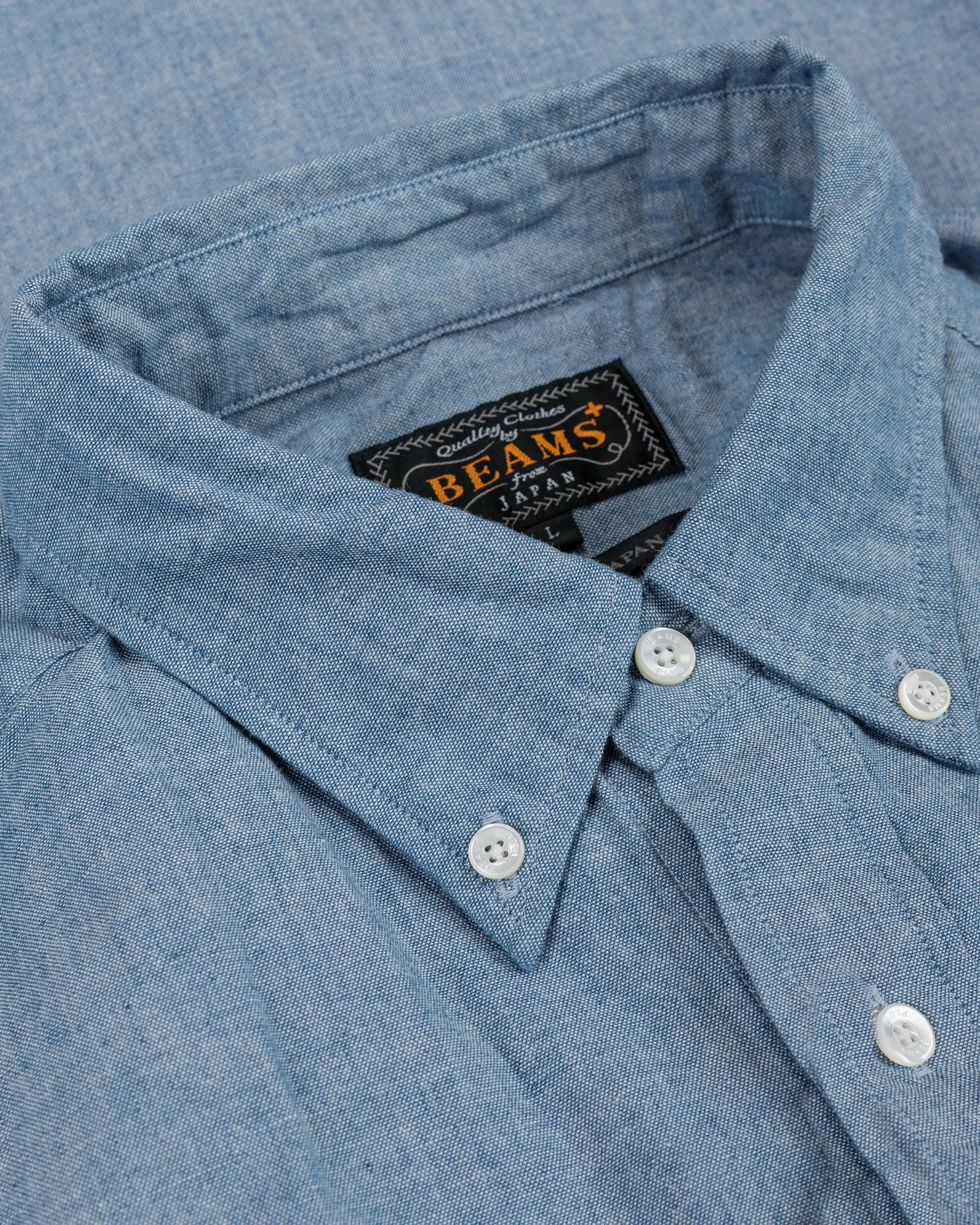 Beams Plus B.D. Chambray sold by Lost & Found product image thumbnail 5