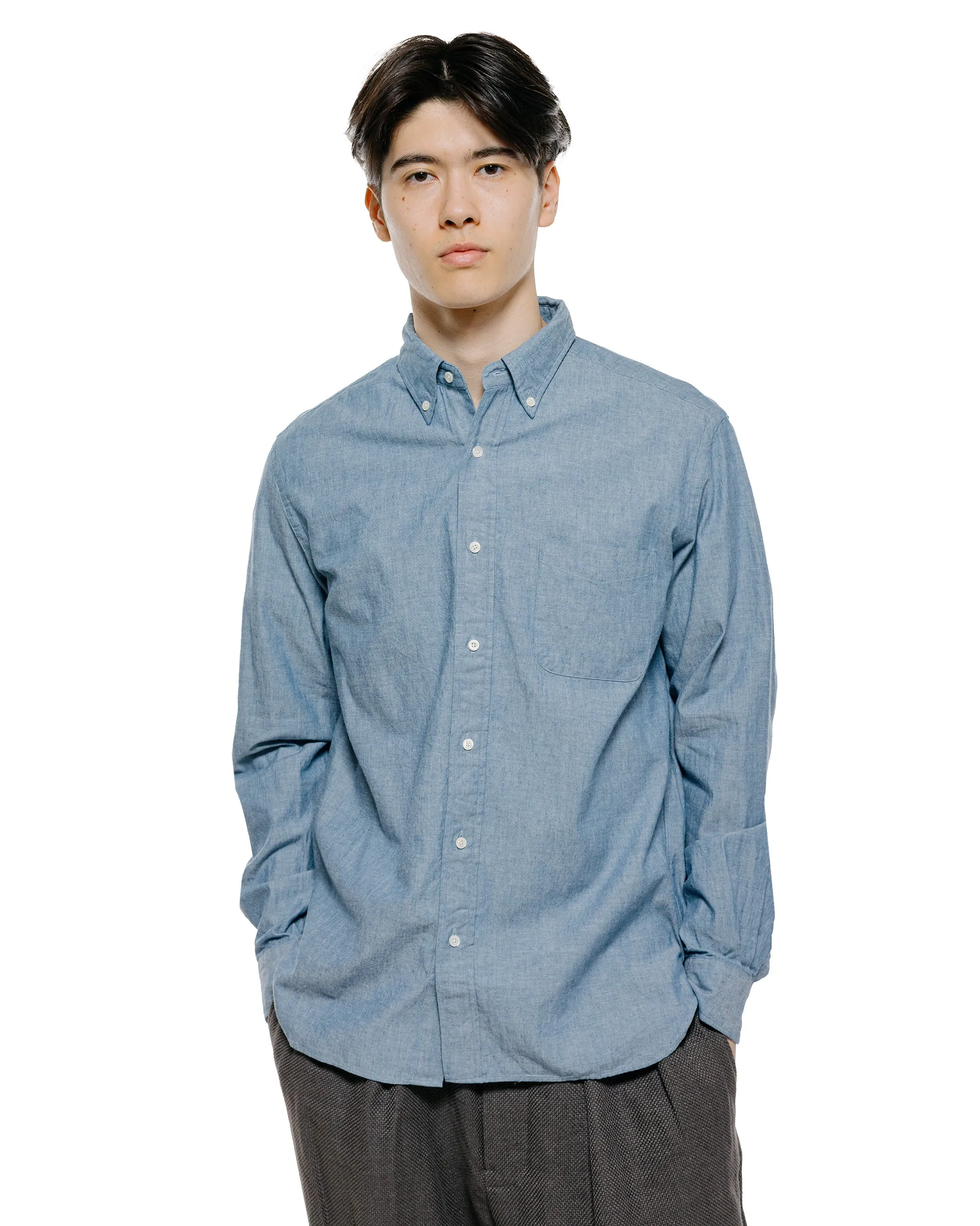 Beams Plus B.D. Chambray sold by Lost & Found product image thumbnail 2