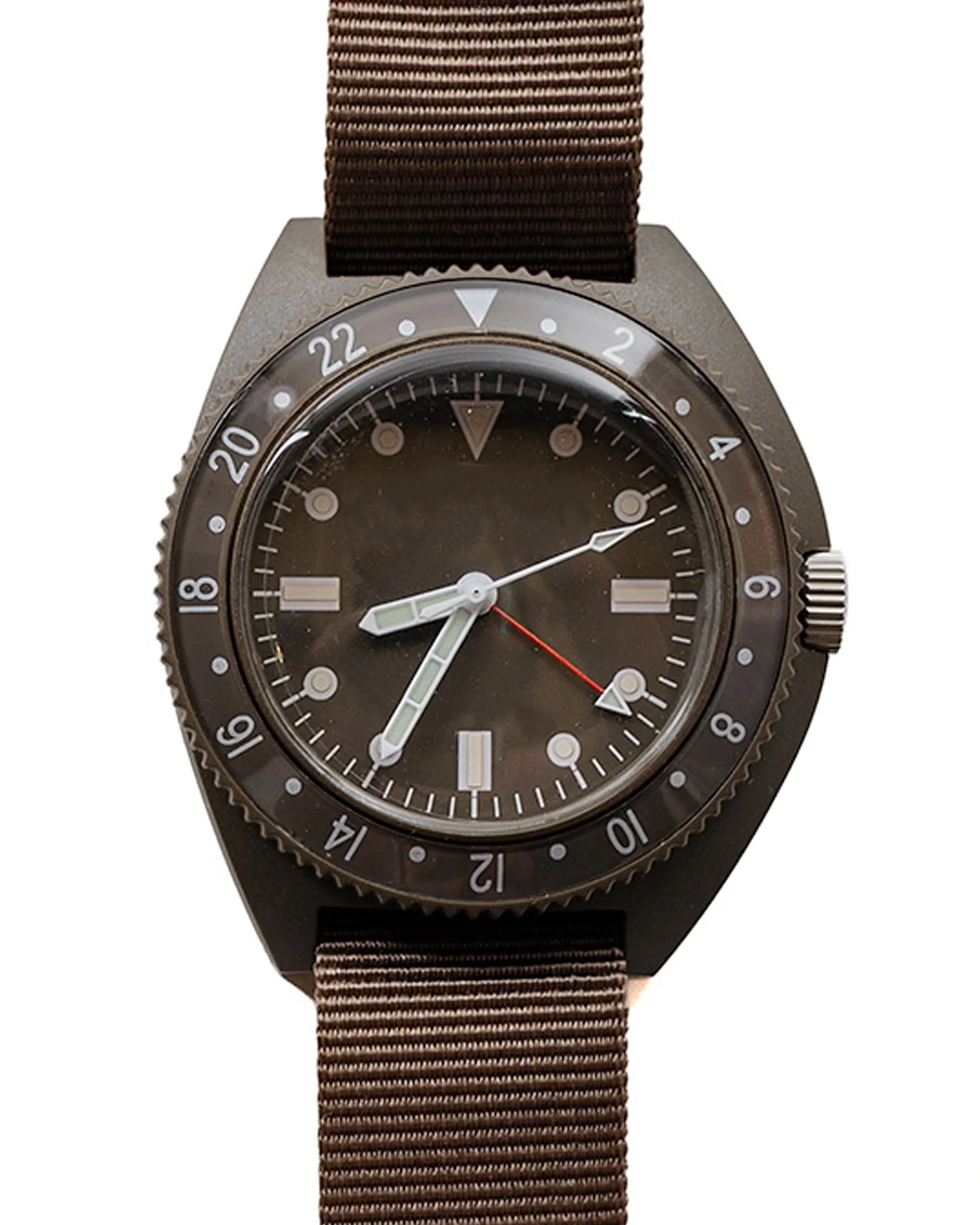 Beams Plus MIL Travel Watch Type-P24 Olive sold by Lost & Found product image thumbnail 2
