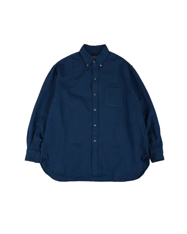 Beams Plus B.D. Classic Fit Oxford Indigo made by BEAMS PLUS