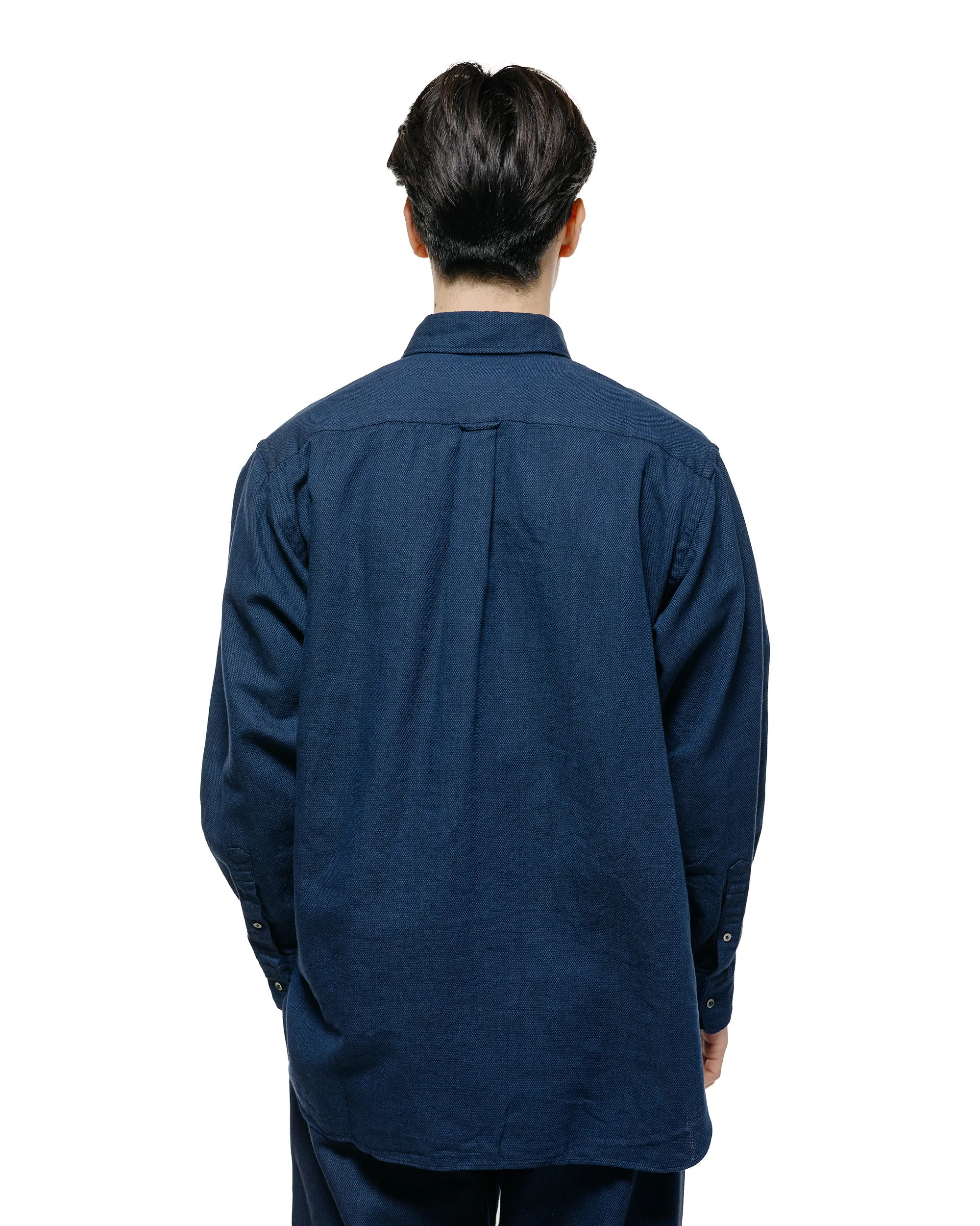 Beams Plus B.D. Classic Fit Oxford Indigo sold by Lost & Found product image thumbnail 3