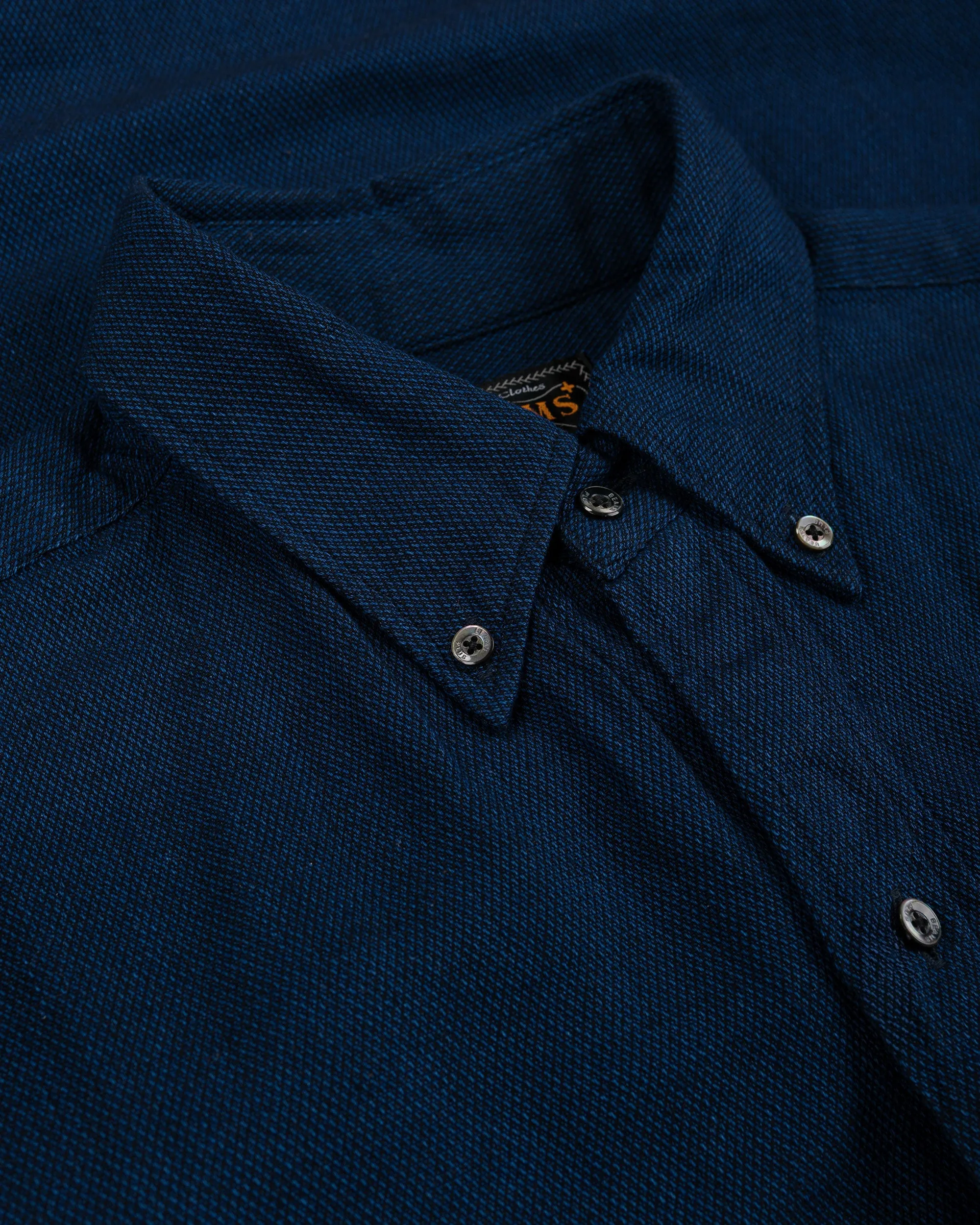 Beams Plus B.D. Classic Fit Oxford Indigo sold by Lost & Found product image thumbnail 5