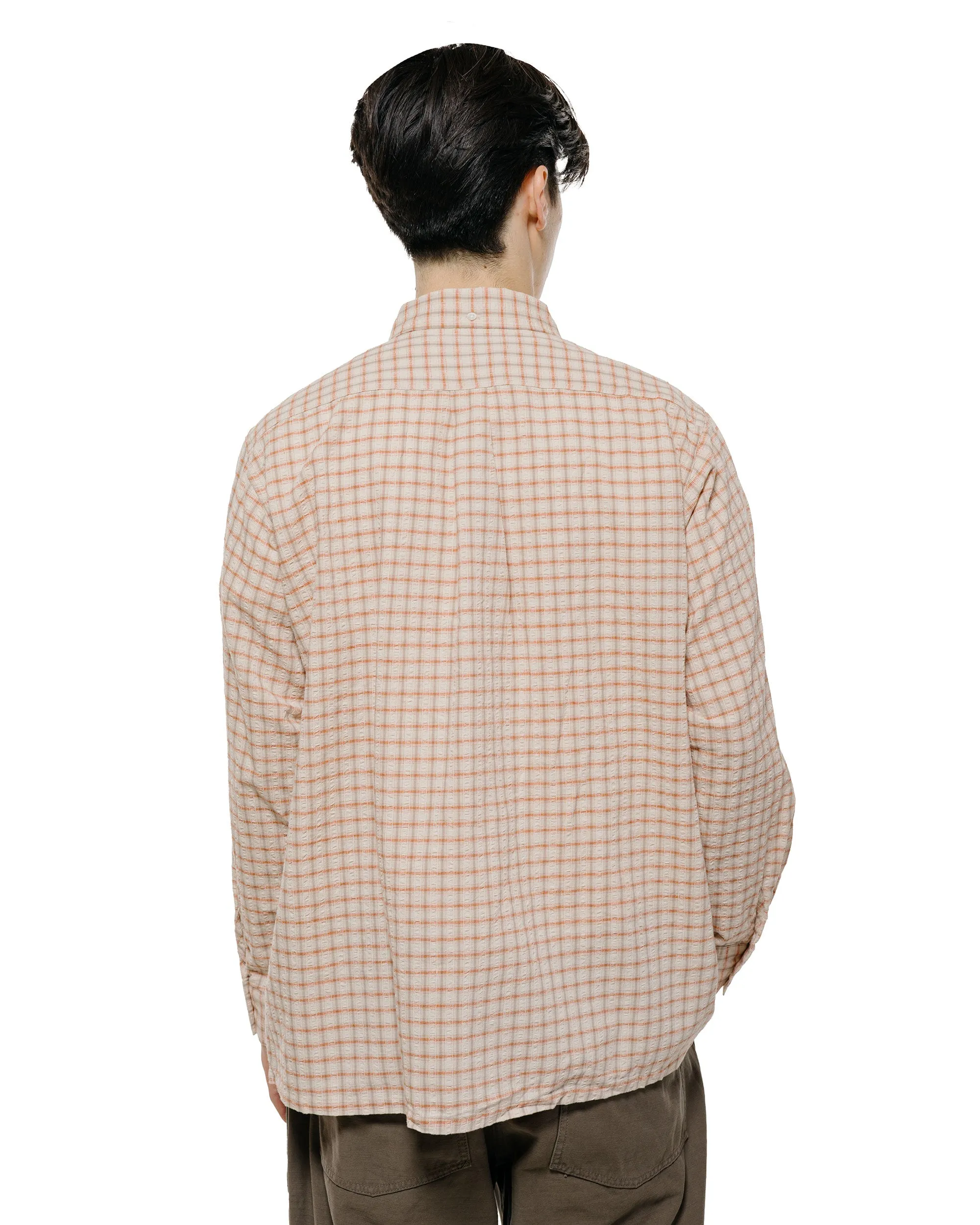 Beams Plus Open B.D. Sucker Plaid Red sold by Lost & Found product image thumbnail 3