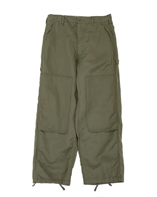 Engineered Garments Painter Pant Olive CL Heavy Twill made by Engineered Garments