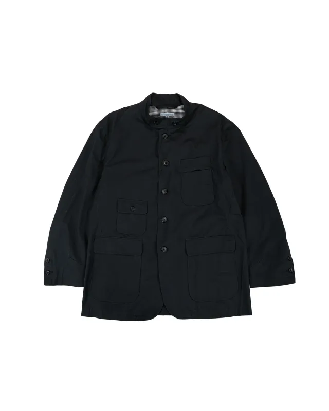 Engineered Garments AN Jacket Black Cotton High Count Twill made by Engineered Garments