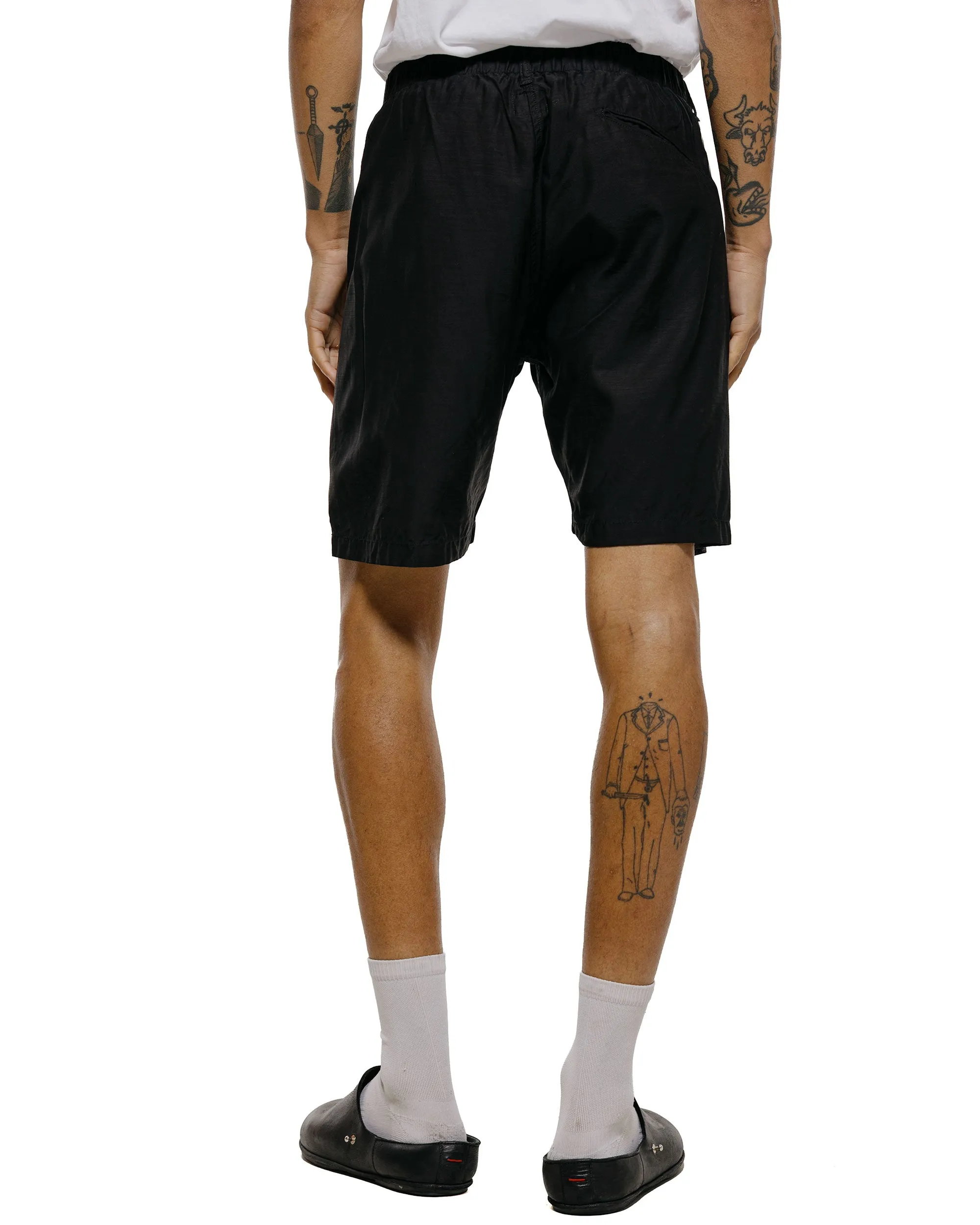 Post O'Alls POST Coach Shorts Streaky Twill Black sold by Lost & Found product image thumbnail 3