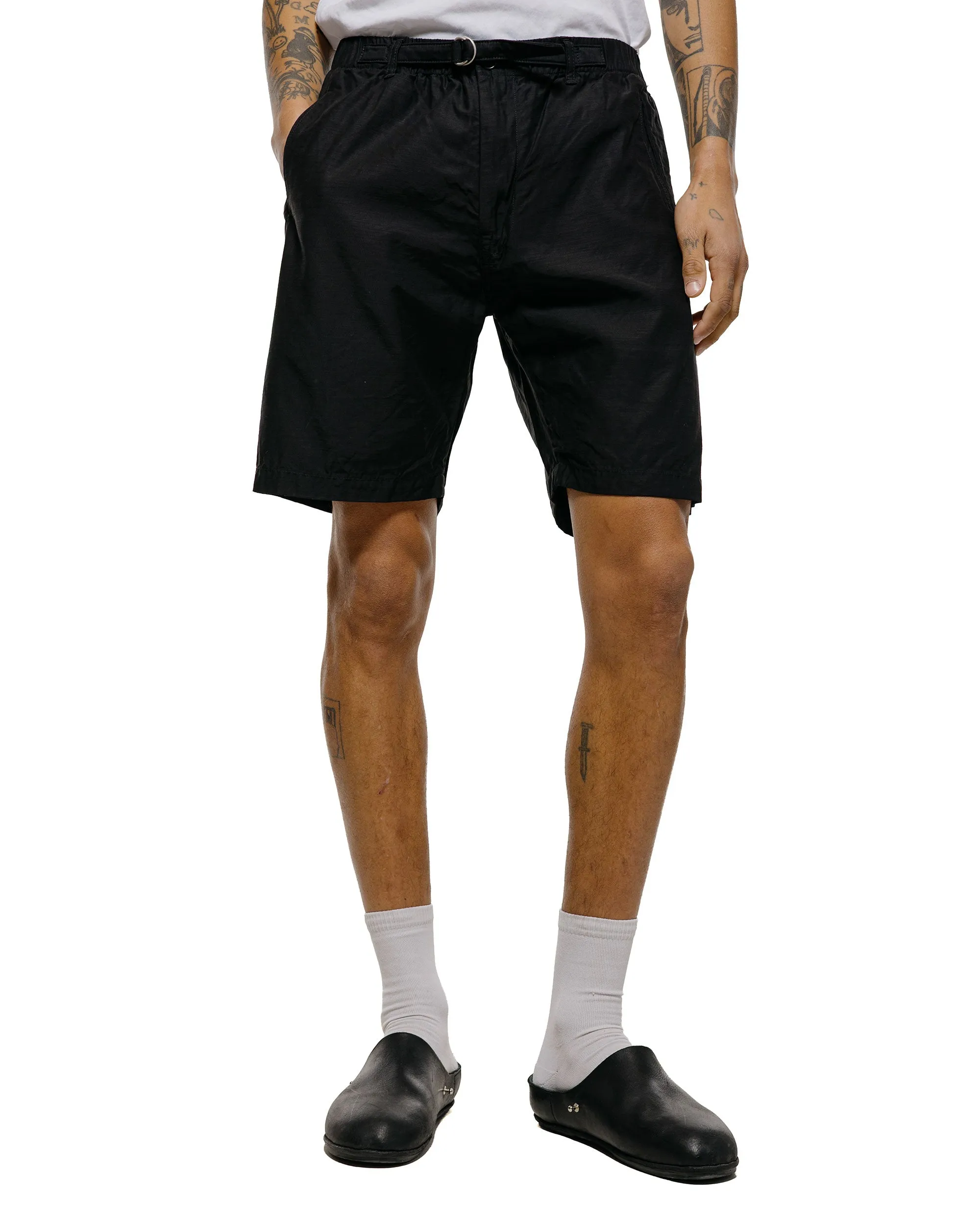 Post O'Alls POST Coach Shorts Streaky Twill Black sold by Lost & Found product image thumbnail 2