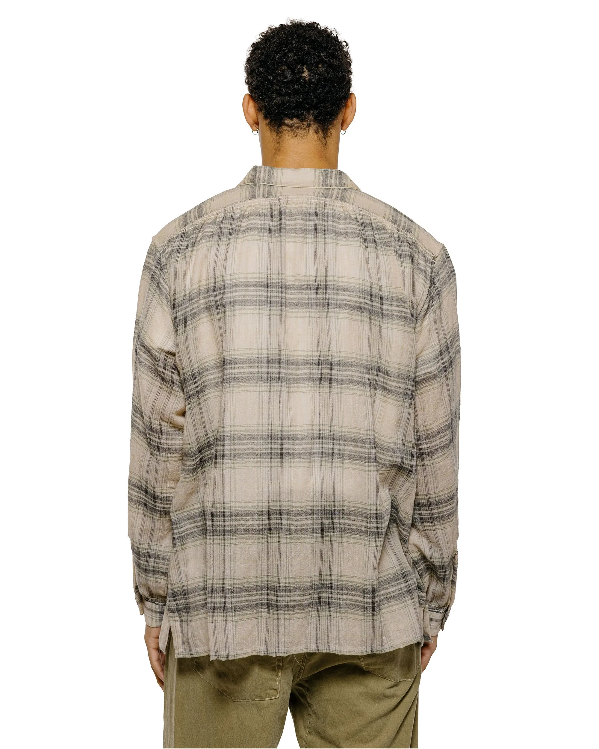NICENESS Thom Open Collar Jacket Shirt Light Green sold by Lost & Found product image thumbnail 3