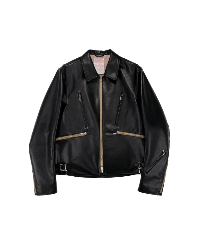 NICENESS H.Haywood Horse Riders Jacket Black made by Lost & Found