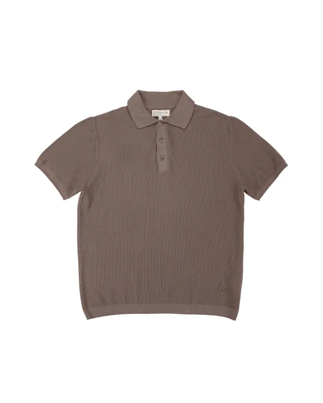 Merz B. Schwanen KPLP02 Knitted Polo Grain made by Merz B. Schwanen