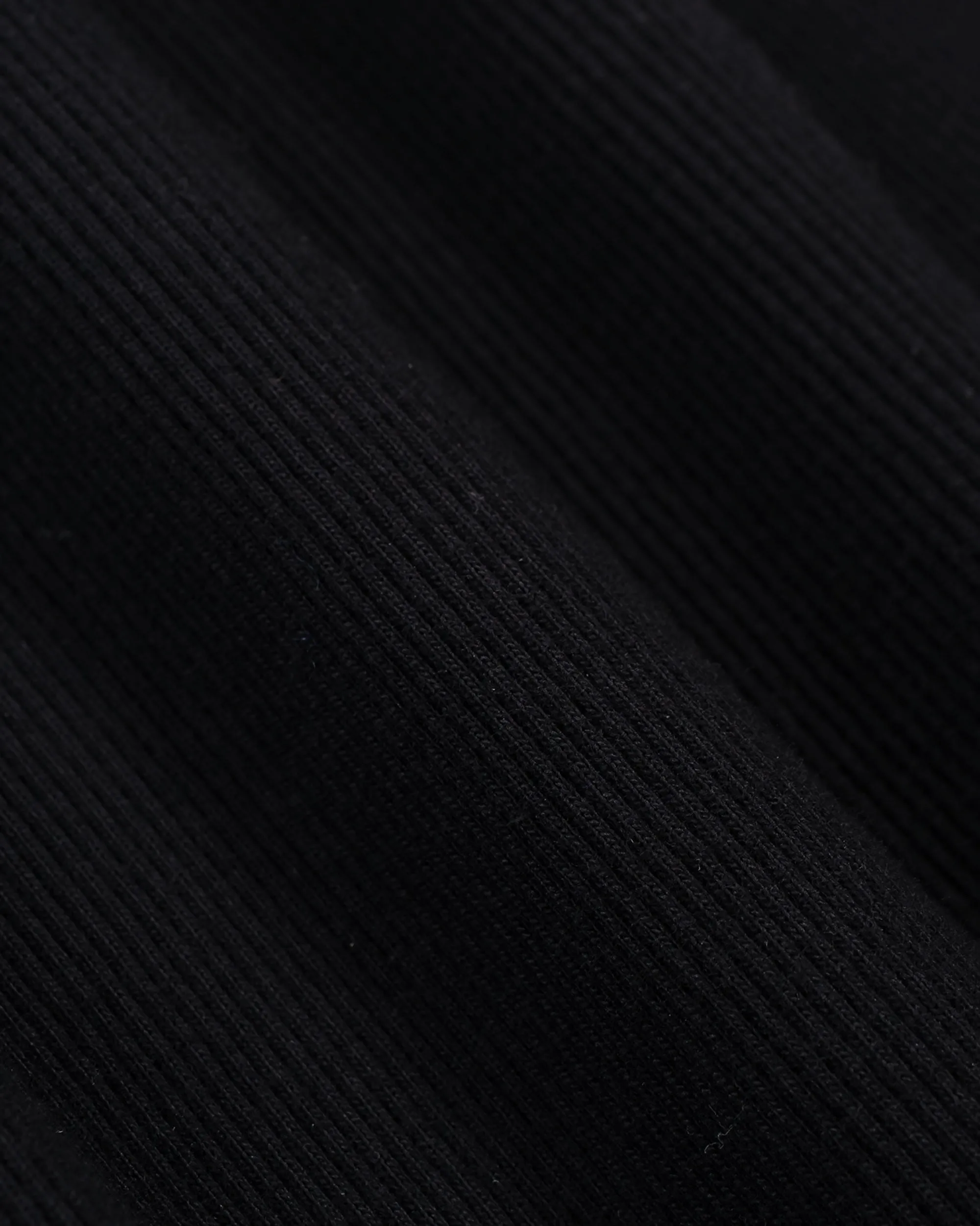 Merz B. Schwanen RIBTANK01 Iconic Ribbed Cotton Tank Top Deep Black sold by Lost & Found product image thumbnail 5