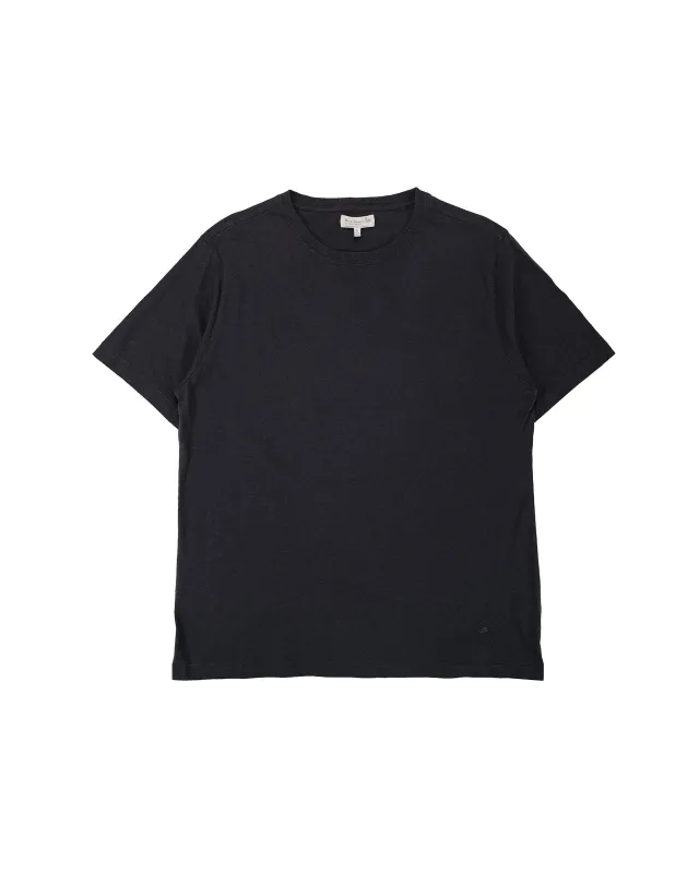 Merz B. Schwanen HPT01 Cotton Hemp T-Shirt Charcoal made by Merz B. Schwanen