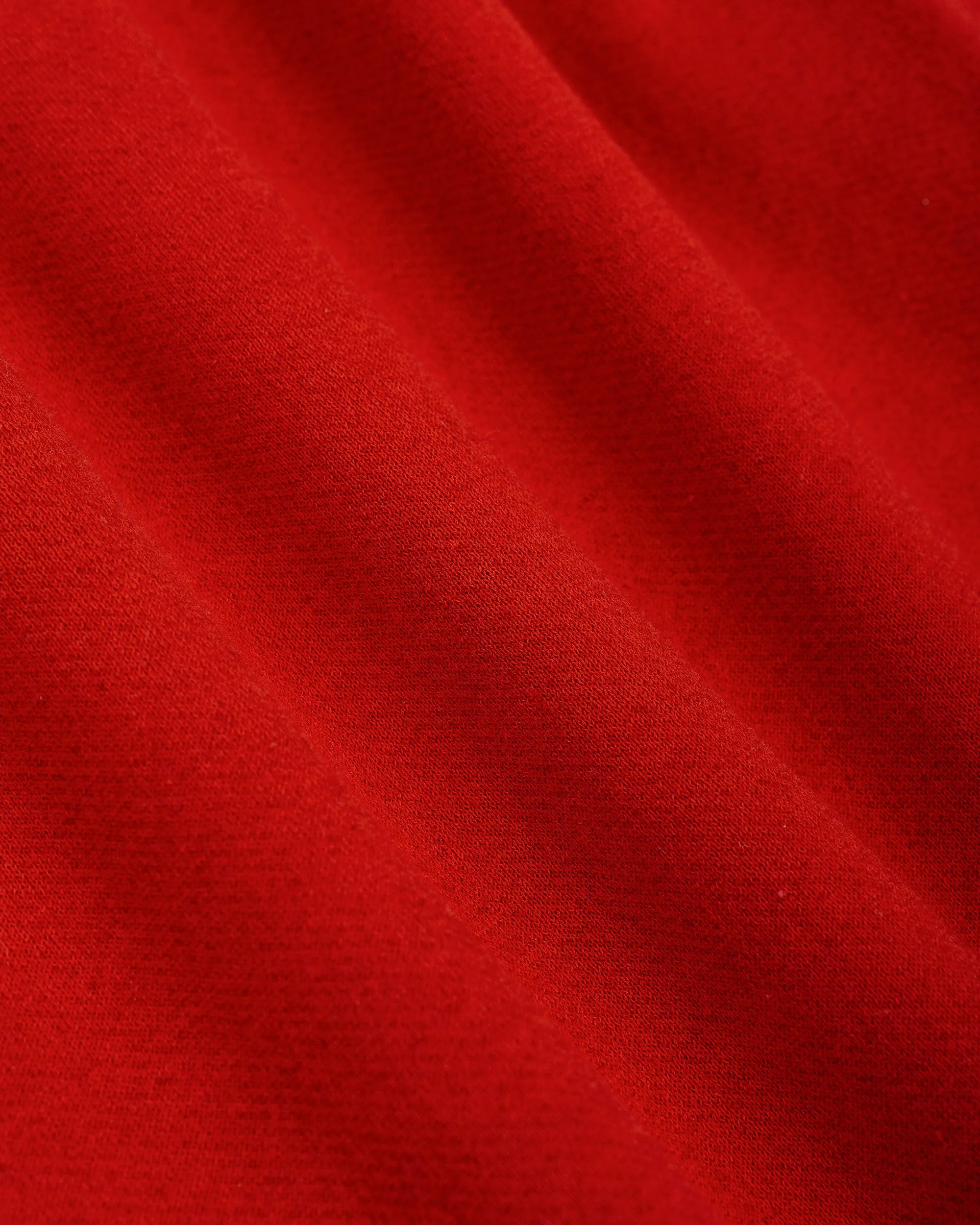Auralee High Twist Light Sweat P/O Red sold by Lost & Found product image thumbnail 5