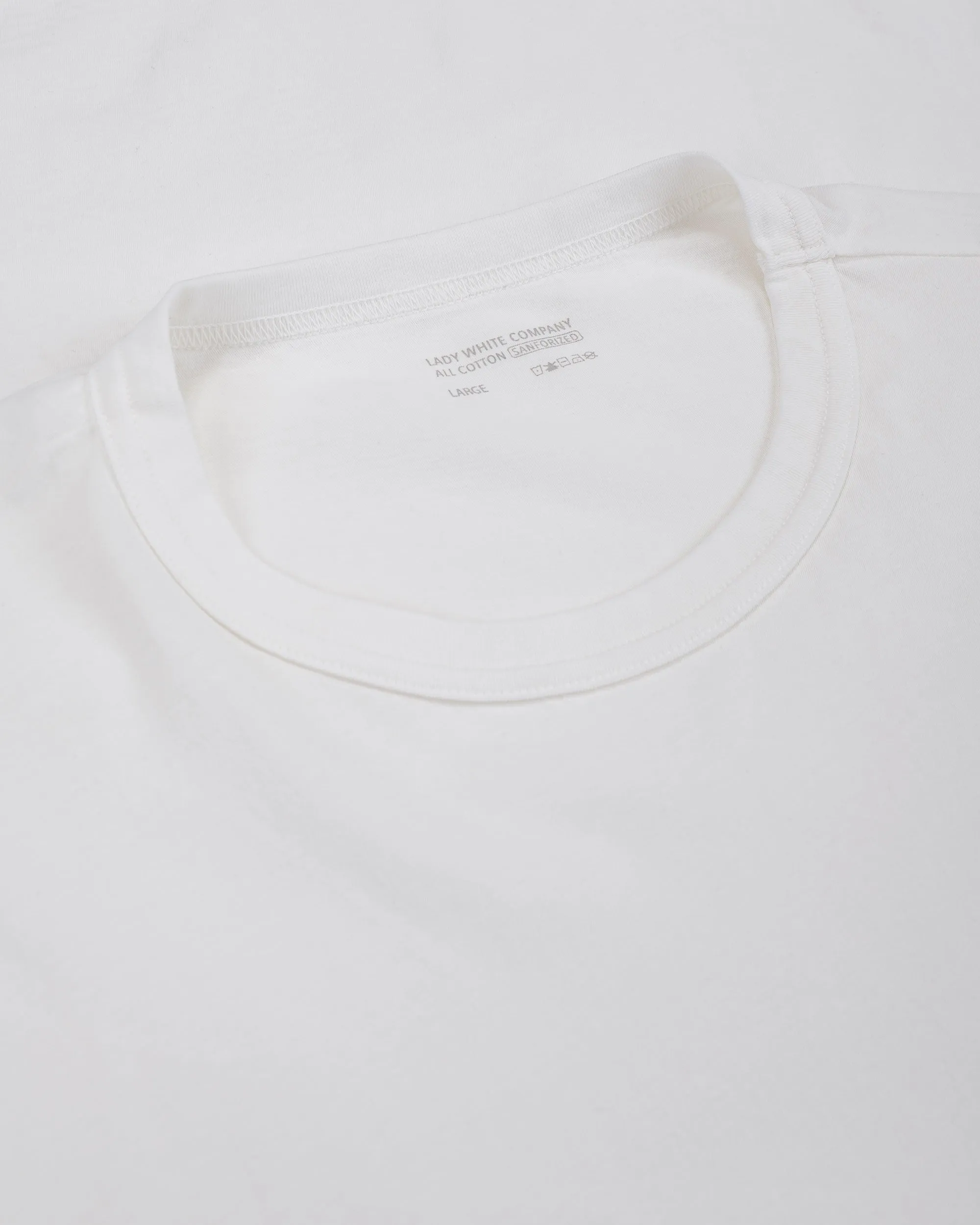 Lady White Co. Binded Dry-Lite L/S White sold by Lost & Found product image thumbnail 4