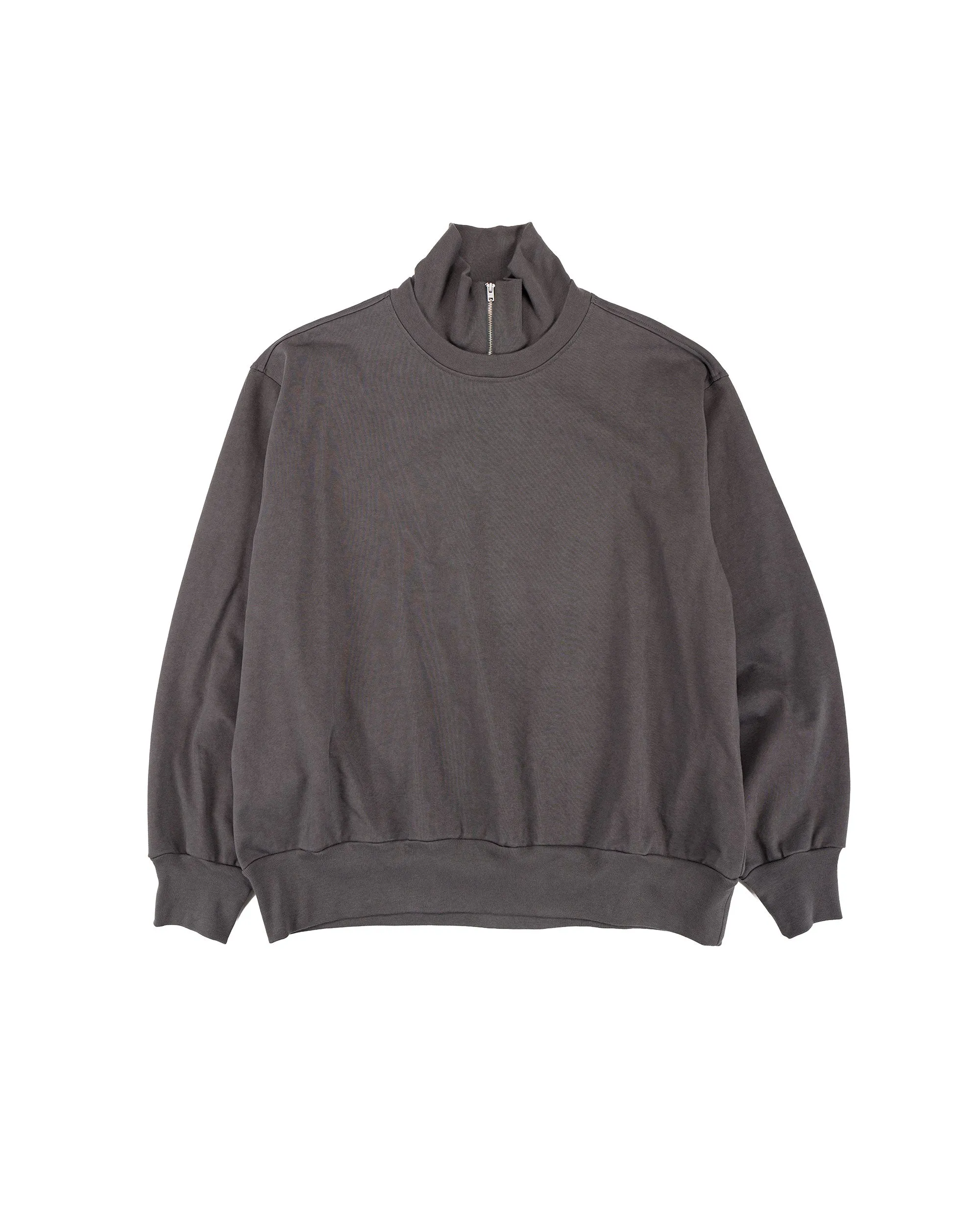 Lady White Co. Layered 1/4 Zip Pewter sold by Lost & Found
