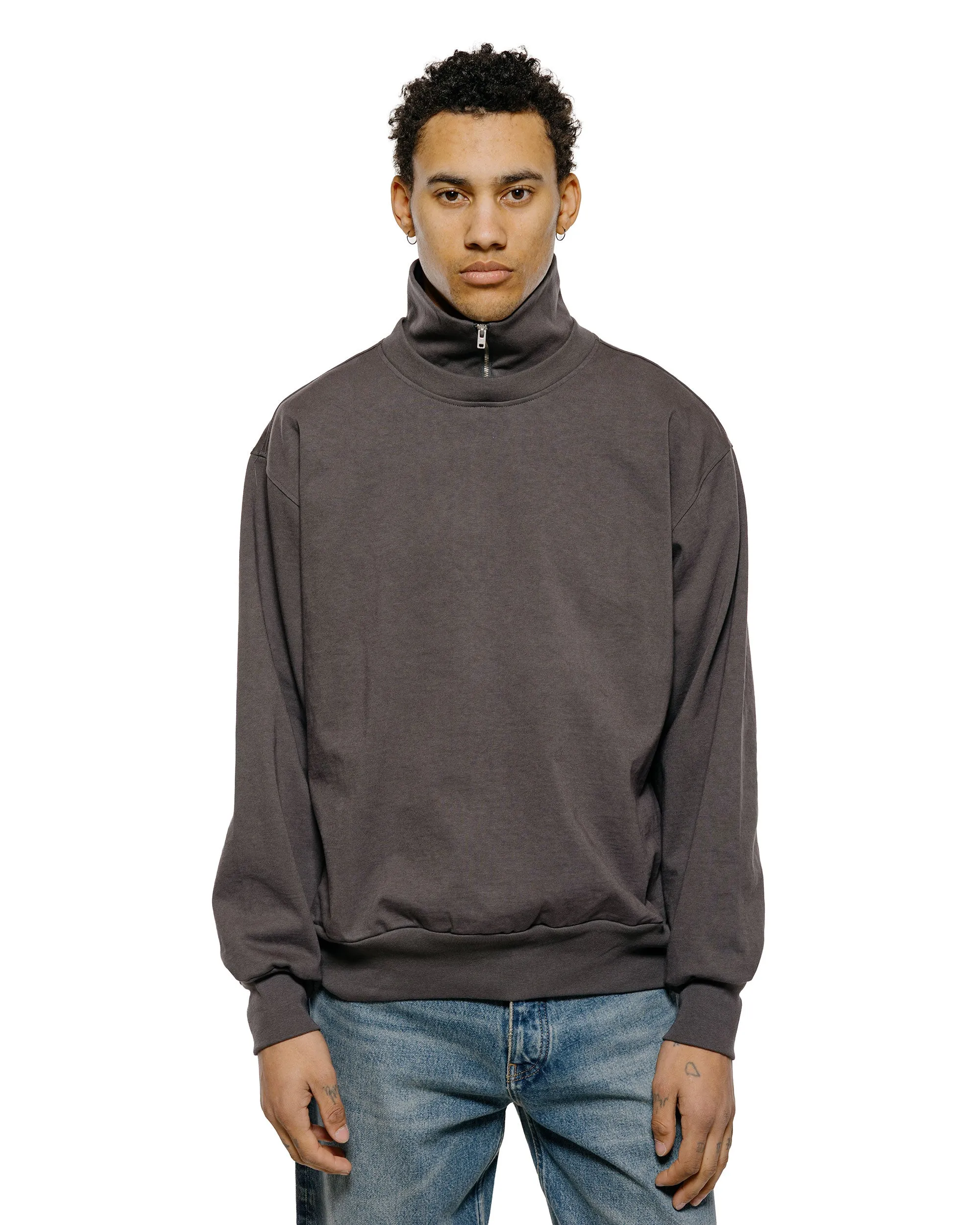 Lady White Co. Layered 1/4 Zip Pewter sold by Lost & Found product image thumbnail 2