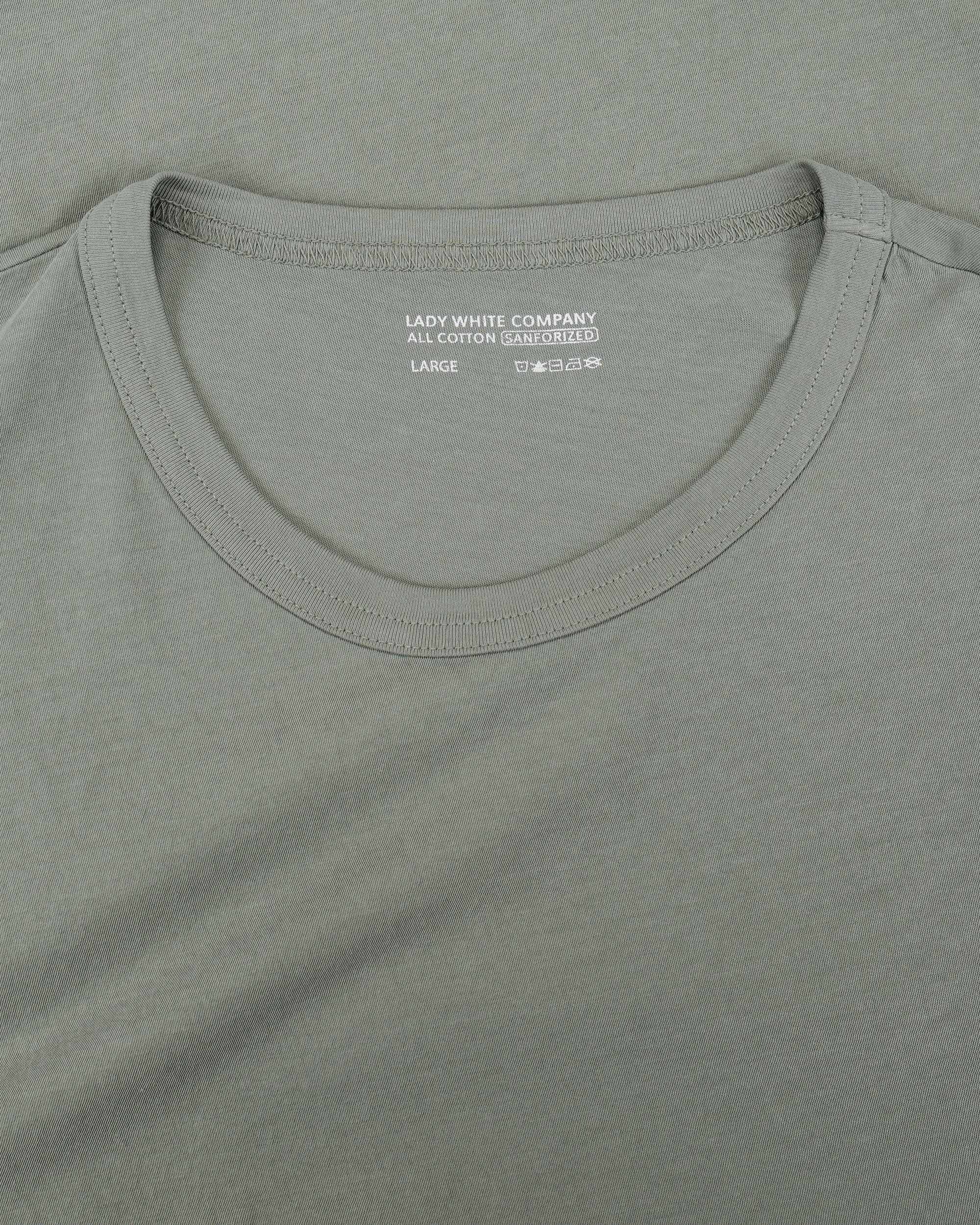 Lady White Co. Dry-Lite T-Shirt Dusty Sage sold by Lost & Found product image thumbnail 4