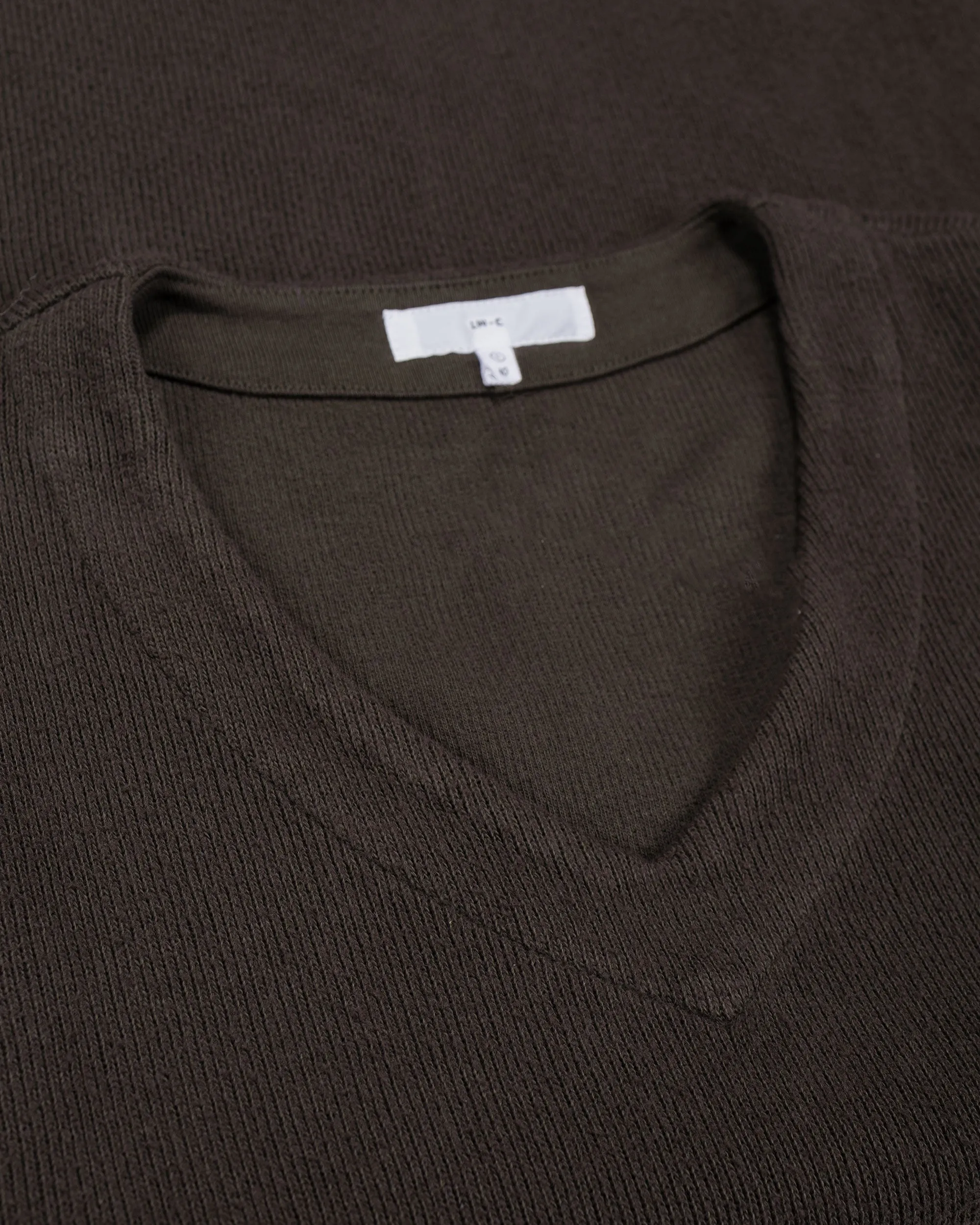 Lady White Co. Cropped V-Neck Sweater Timber sold by Lost & Found product image thumbnail 4