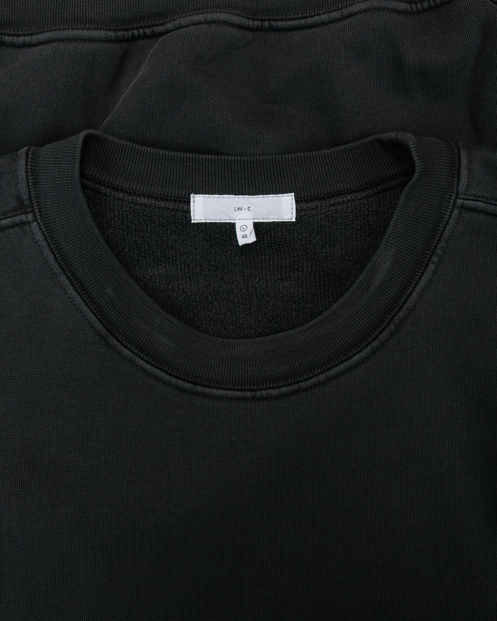 Lady White Co. Mini Crewneck Pigment Charcoal sold by Lost & Found product image thumbnail 4