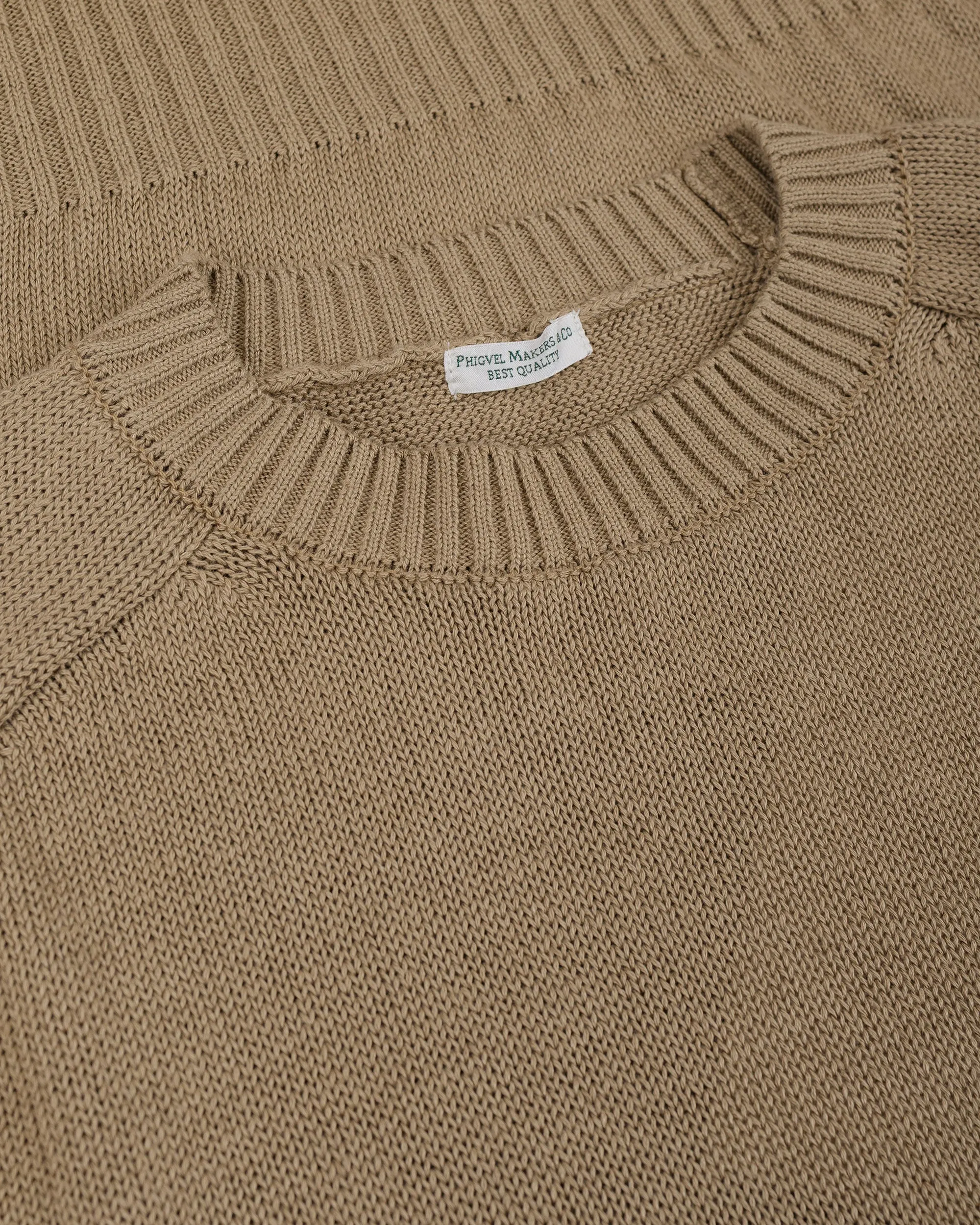 Phigvel C/L Crewneck Knit Sand Beige sold by Lost & Found product image thumbnail 5