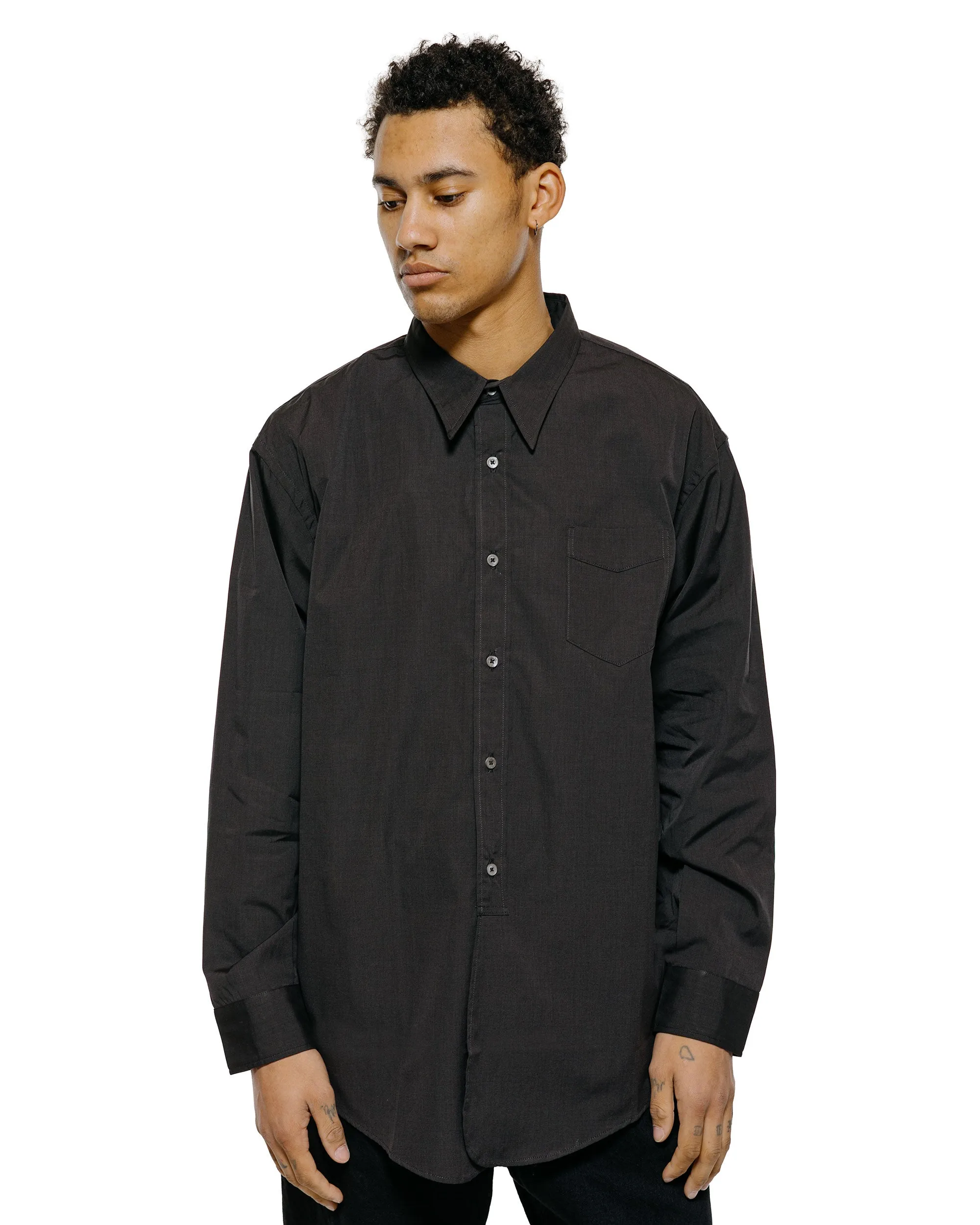 Phigvel Classic Long Dress Shirt Charcoal sold by Lost & Found product image thumbnail 2