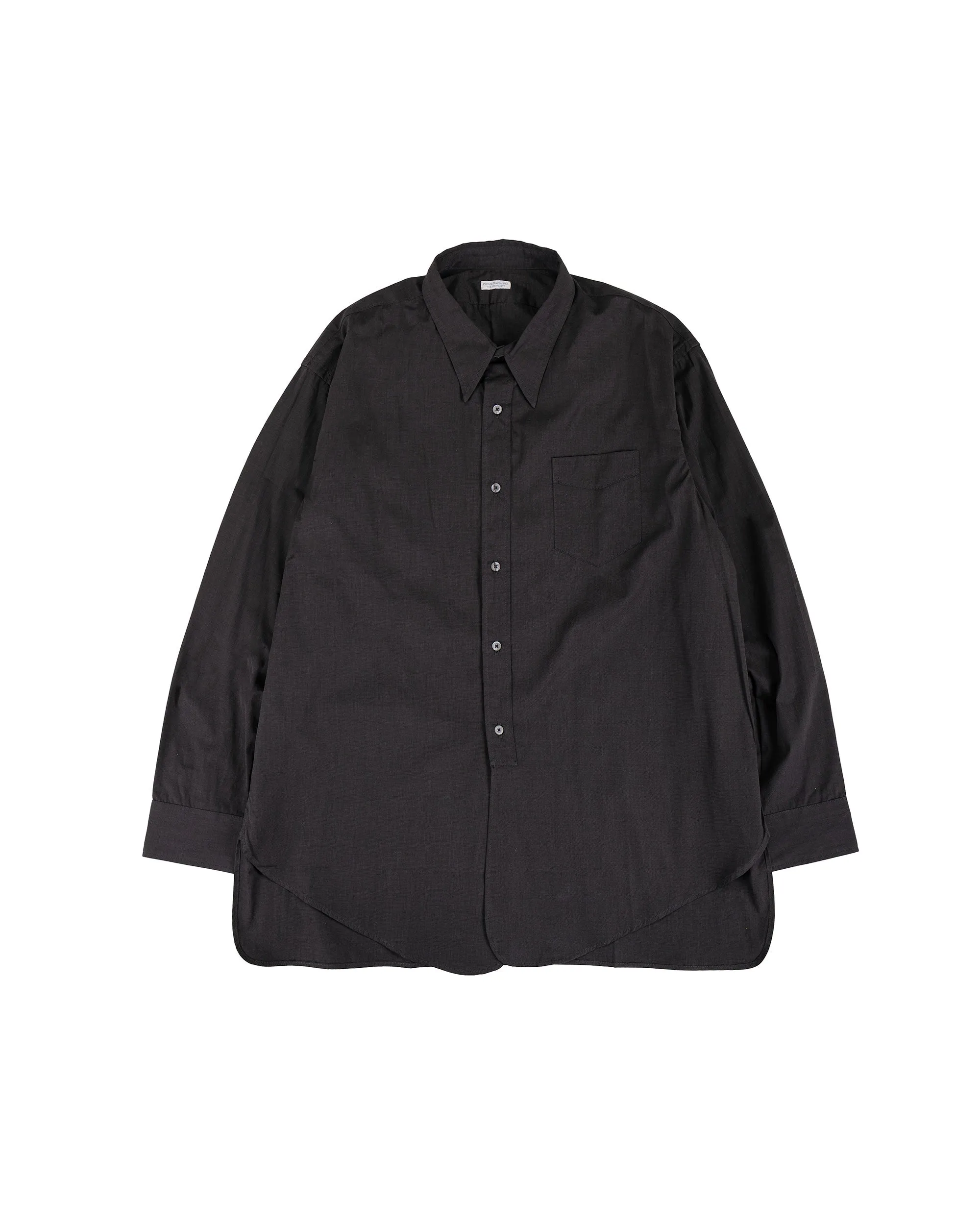 Phigvel Classic Long Dress Shirt Charcoal sold by Lost & Found