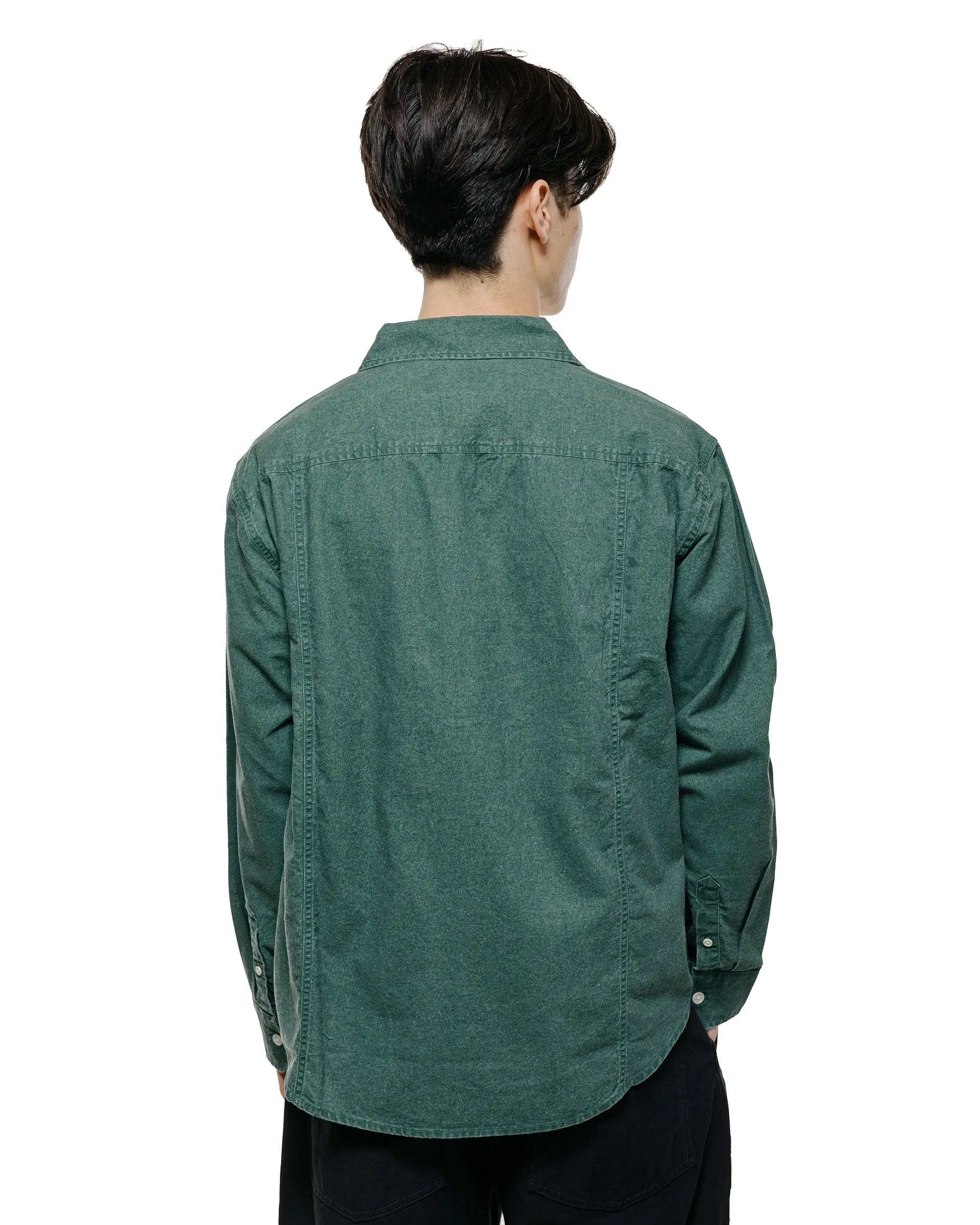 Corridor Pigment Dye Canvas LS Green sold by Lost & Found product image thumbnail 3