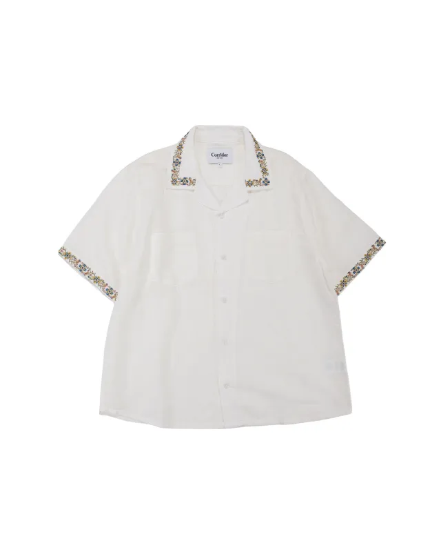 Corridor Harmony Embroidered SS White made by Corridor
