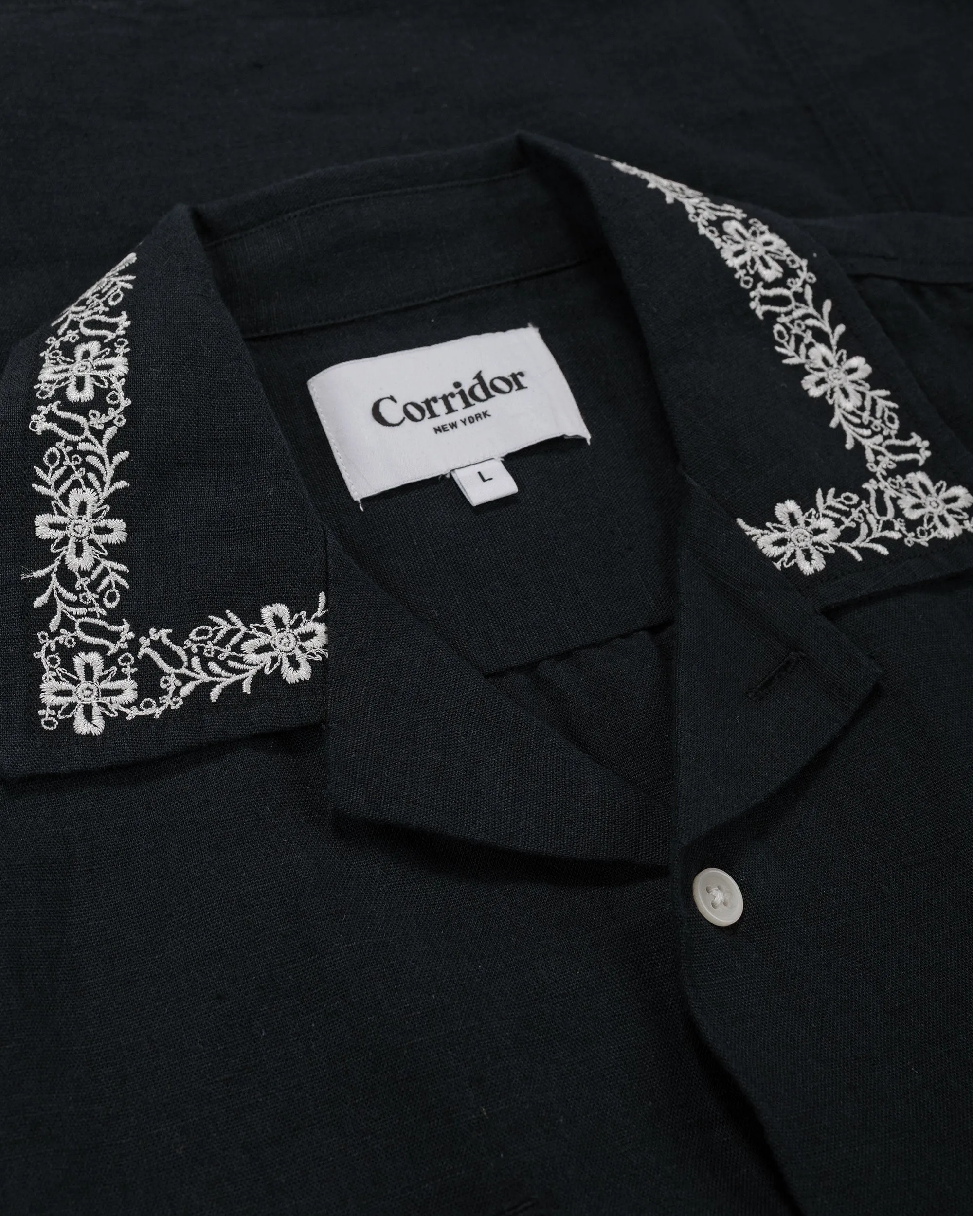 Corridor Harmony Embroidered SS Black sold by Lost & Found product image thumbnail 4