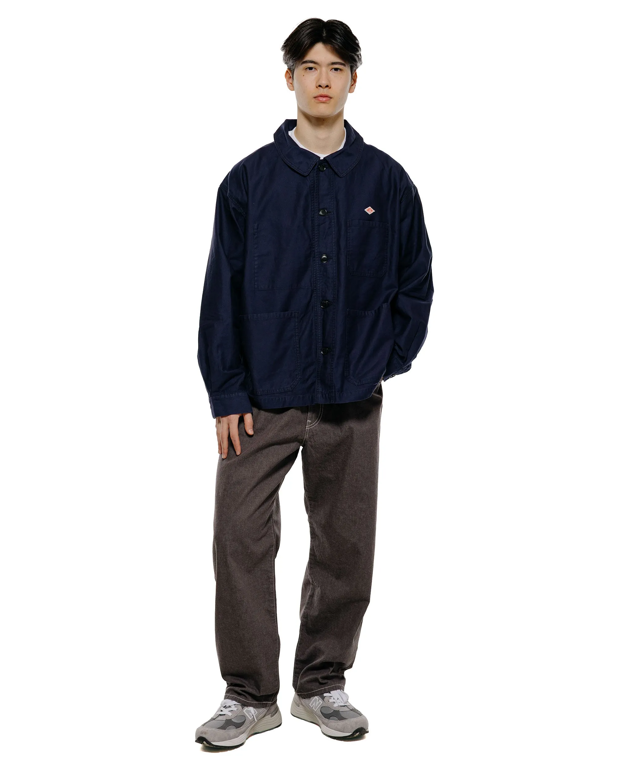 Danton Colour Denim Tuck Belted Pant Charcoal sold by Lost & Found product image thumbnail 4