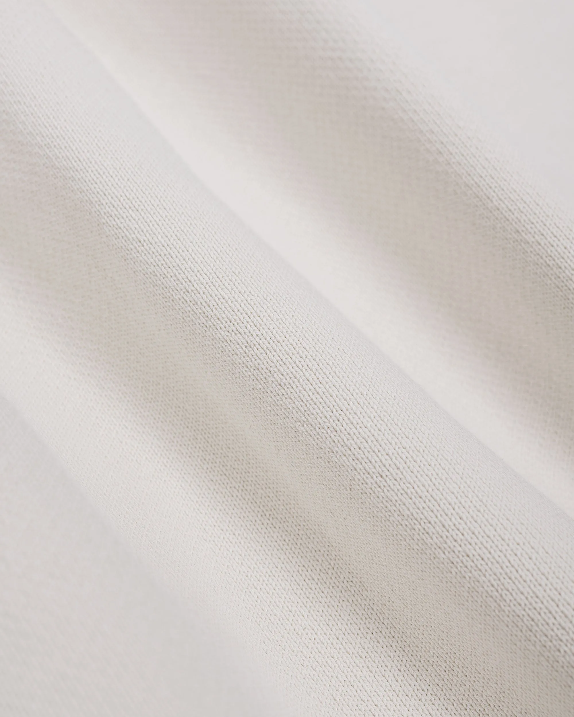 Merz B. Schwanen ZIP03 Authentic Fleece Polo Collared Half-Zip Cotton Sweatshirt Nature sold by Lost & Found product image thumbnail 3