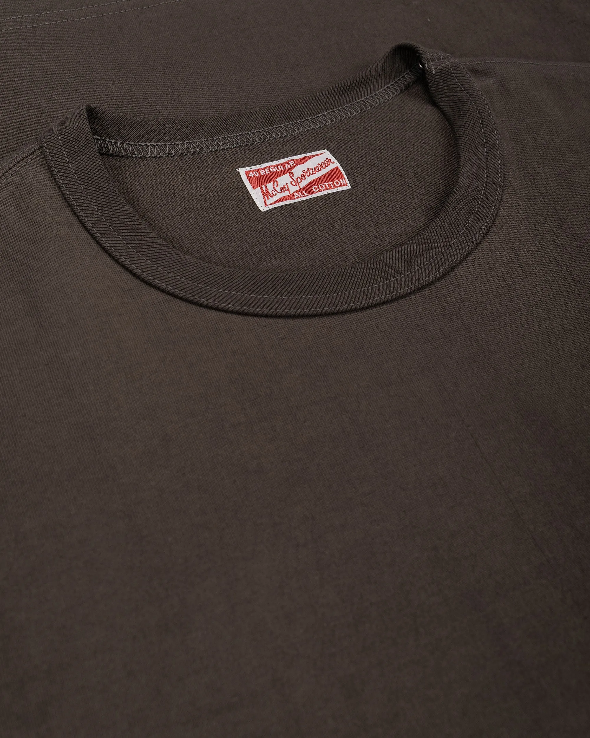 The Real McCoy's MC22006 Pocket Tee Charcoal sold by Lost & Found product image thumbnail 4