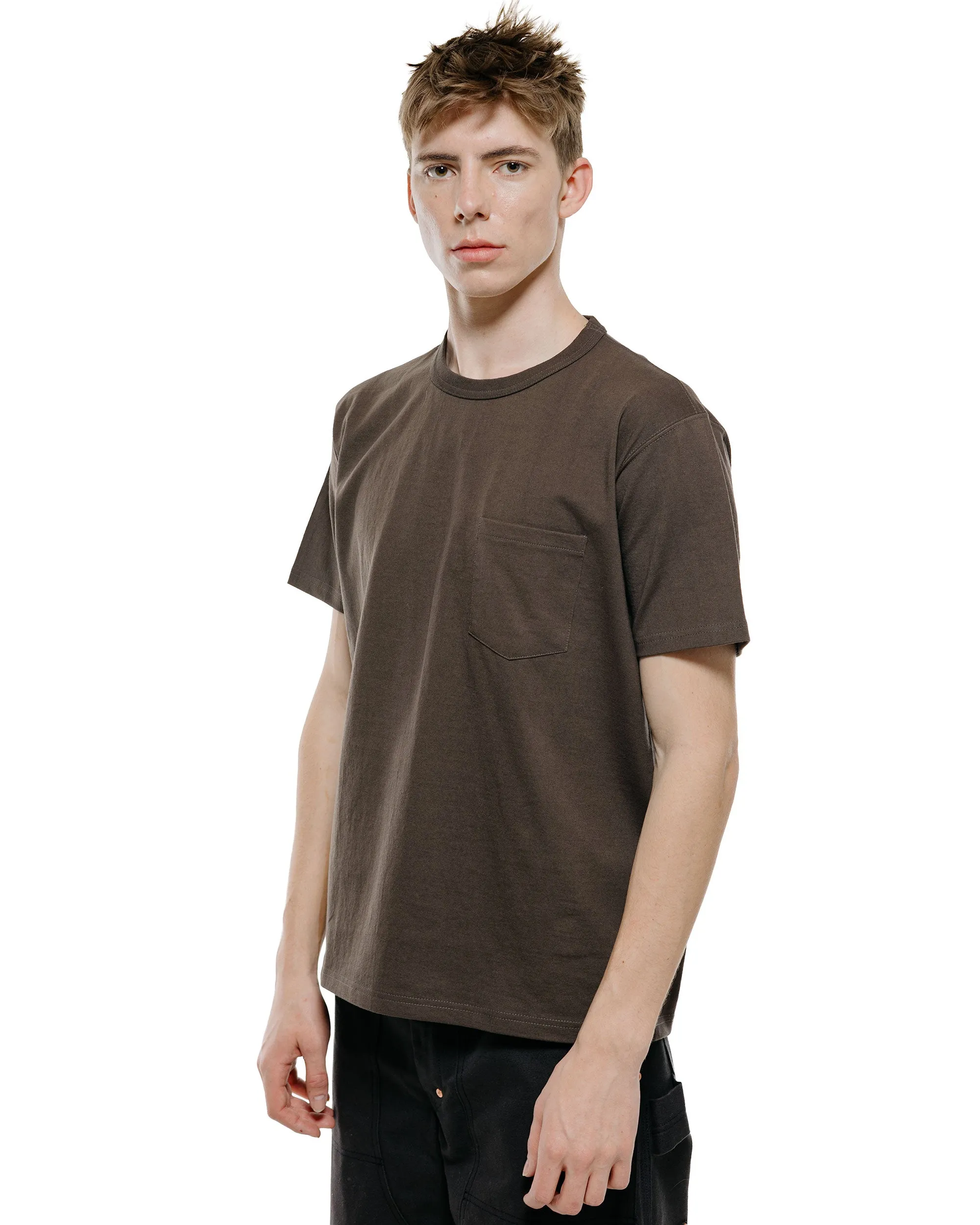 The Real McCoy's MC22006 Pocket Tee Charcoal sold by Lost & Found product image thumbnail 2