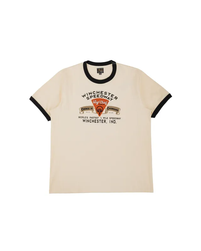 The Real McCoy's MC26027 Joe McCoy Tee / Big Chief Ecru/Black made by The Real McCoy's