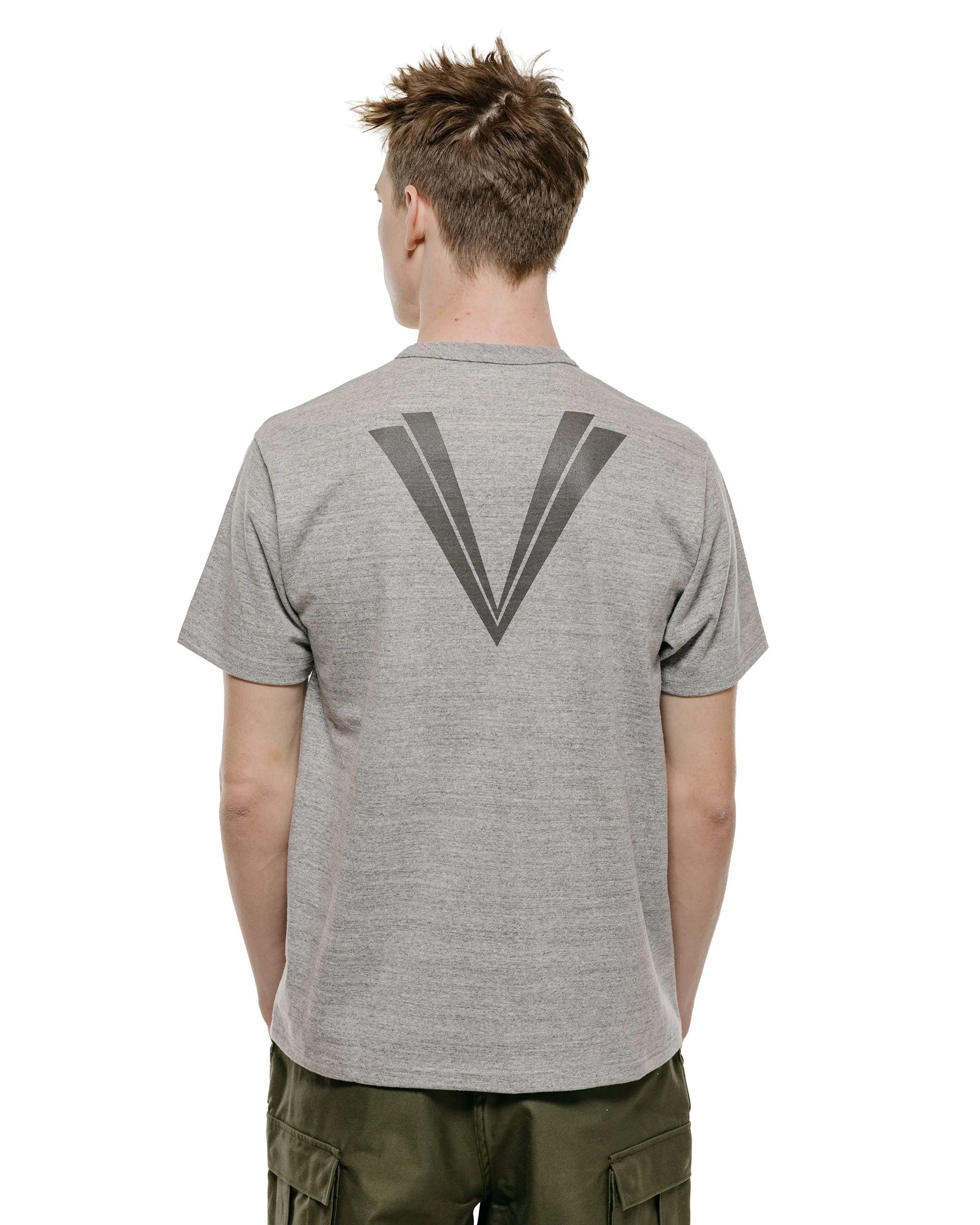 The Real McCoy's MC26017 Military Tee / Army, Ranger Grey sold by Lost & Found product image thumbnail 3