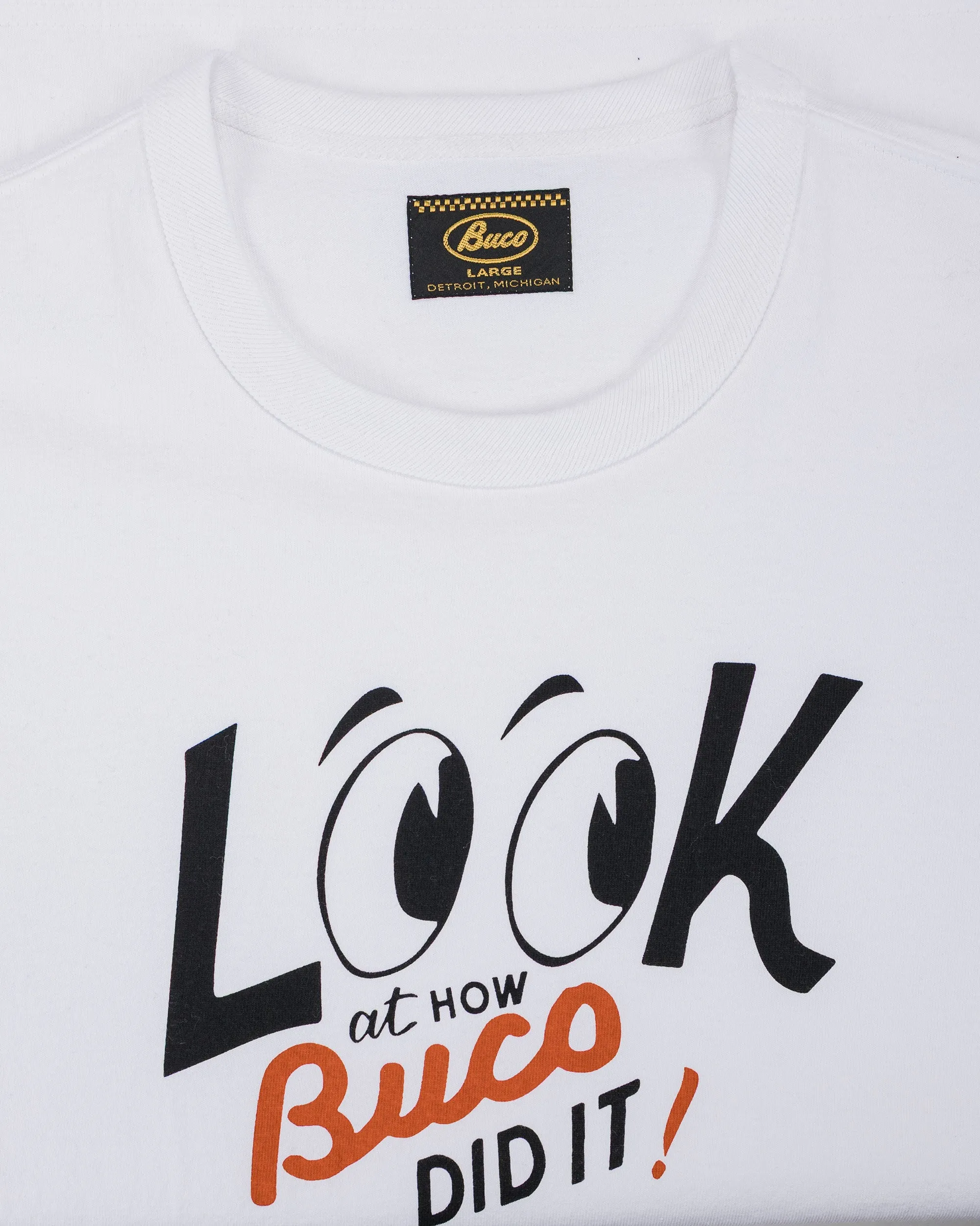 The Real McCoy's BC26002 BUCO Tee / Look At How Buco Did It! White sold by Lost & Found product image thumbnail 4