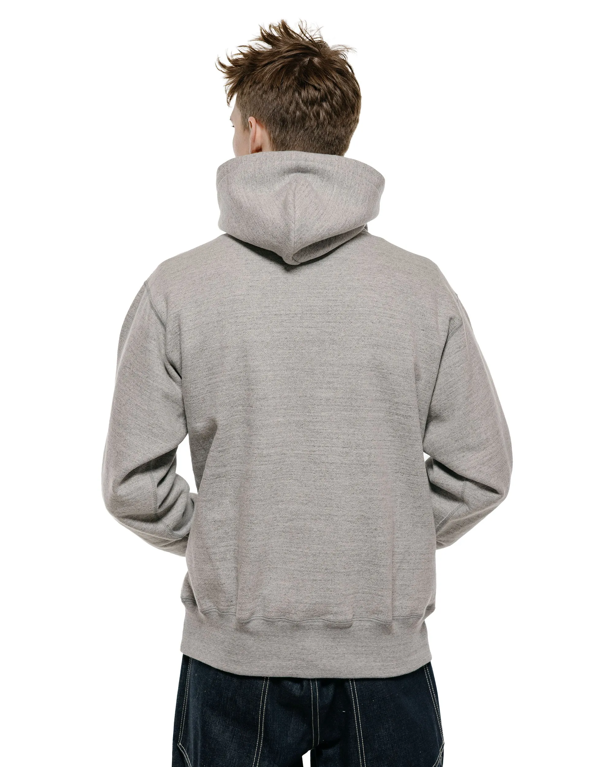 The Real McCoy's MC25105 12oz. Ball Park Hooded Sweatshirt Medium Grey sold by Lost & Found product image thumbnail 3