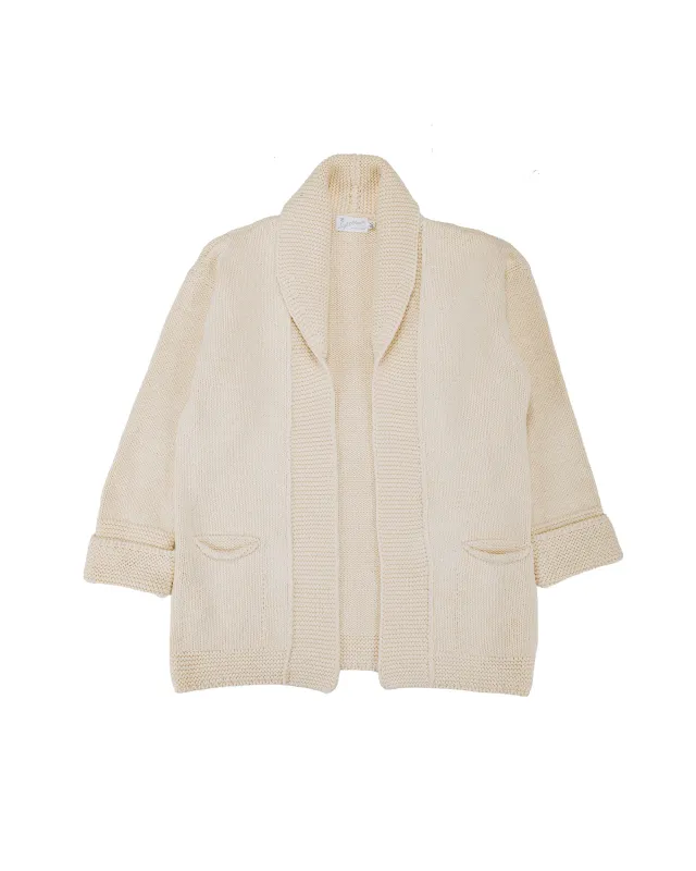 The Real McCoy's MC26001 Summer Knit Robe Ecru made by The Real McCoy's