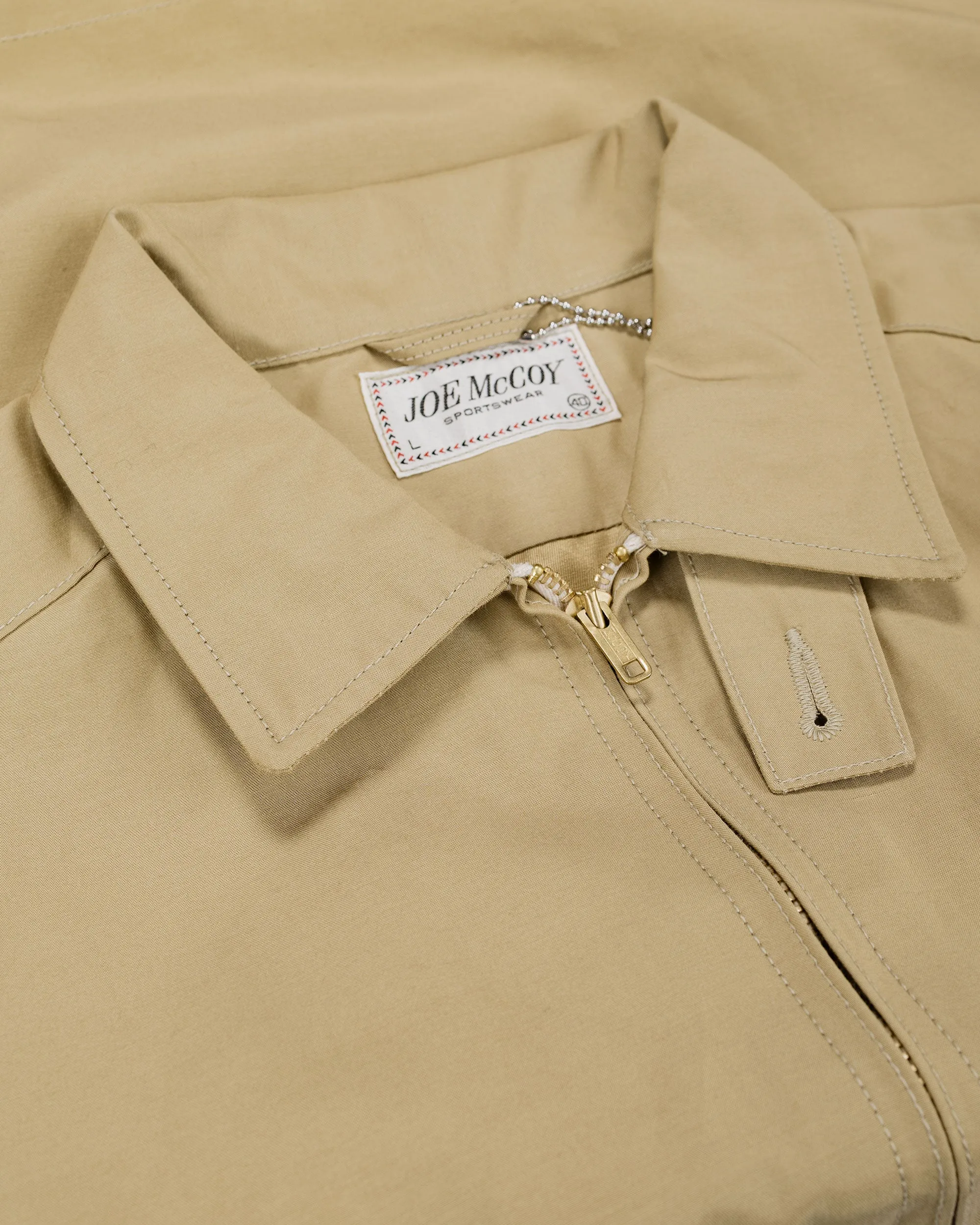 The Real McCoy's MJ26017 All-Weather Swing Jacket Beige sold by Lost & Found product image thumbnail 5